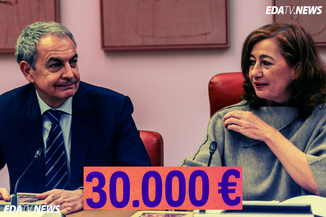 Armengol pagó 30.000 euros a Zapatero por una charla de media hora