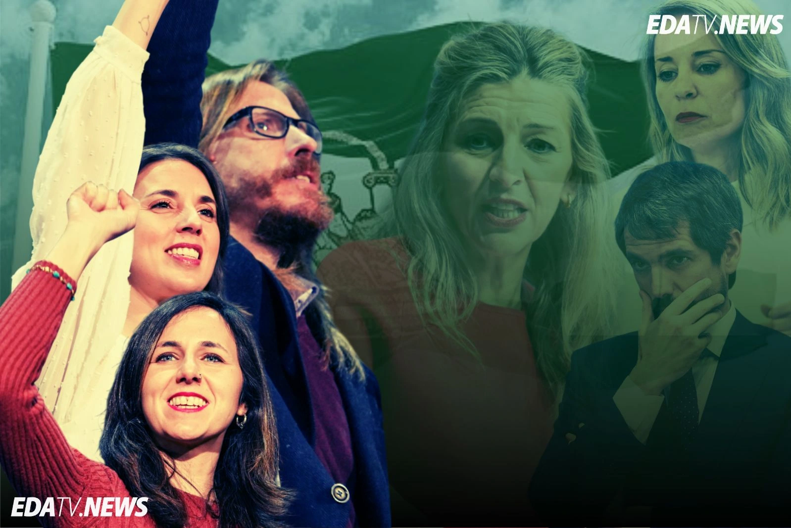 Podemos levanta el veto a Yolanda Díaz tras sus últimos batacazos electorales para evitar hundirse en Andalucía