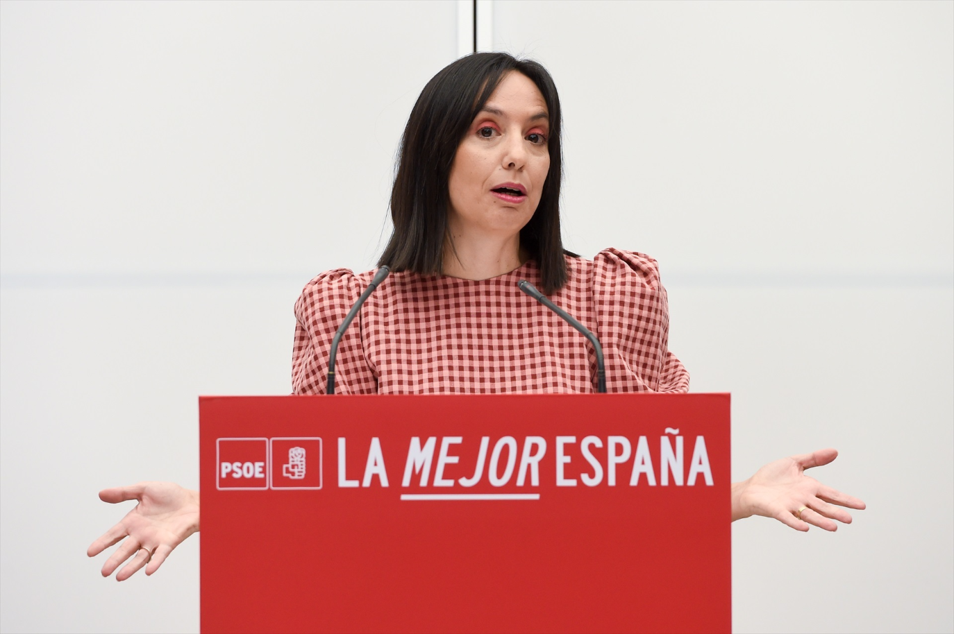 Mercedes González, cuando ejercía como delegada del Gobierno en Madrid 