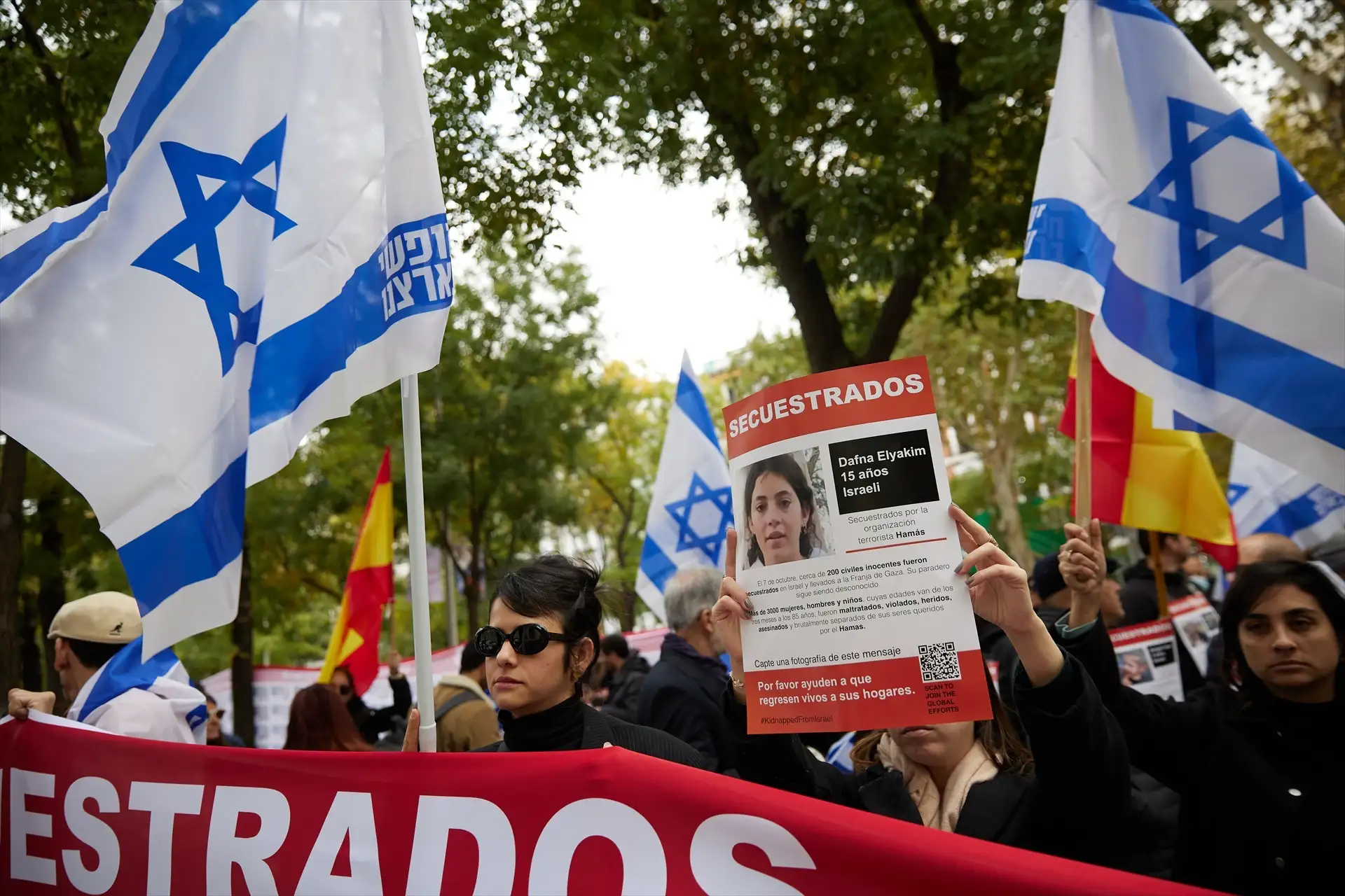 Israel recuerda tres años del 7-O, el ataque de Hamás que dejó 1.200 muertos y 251 secuestrados
