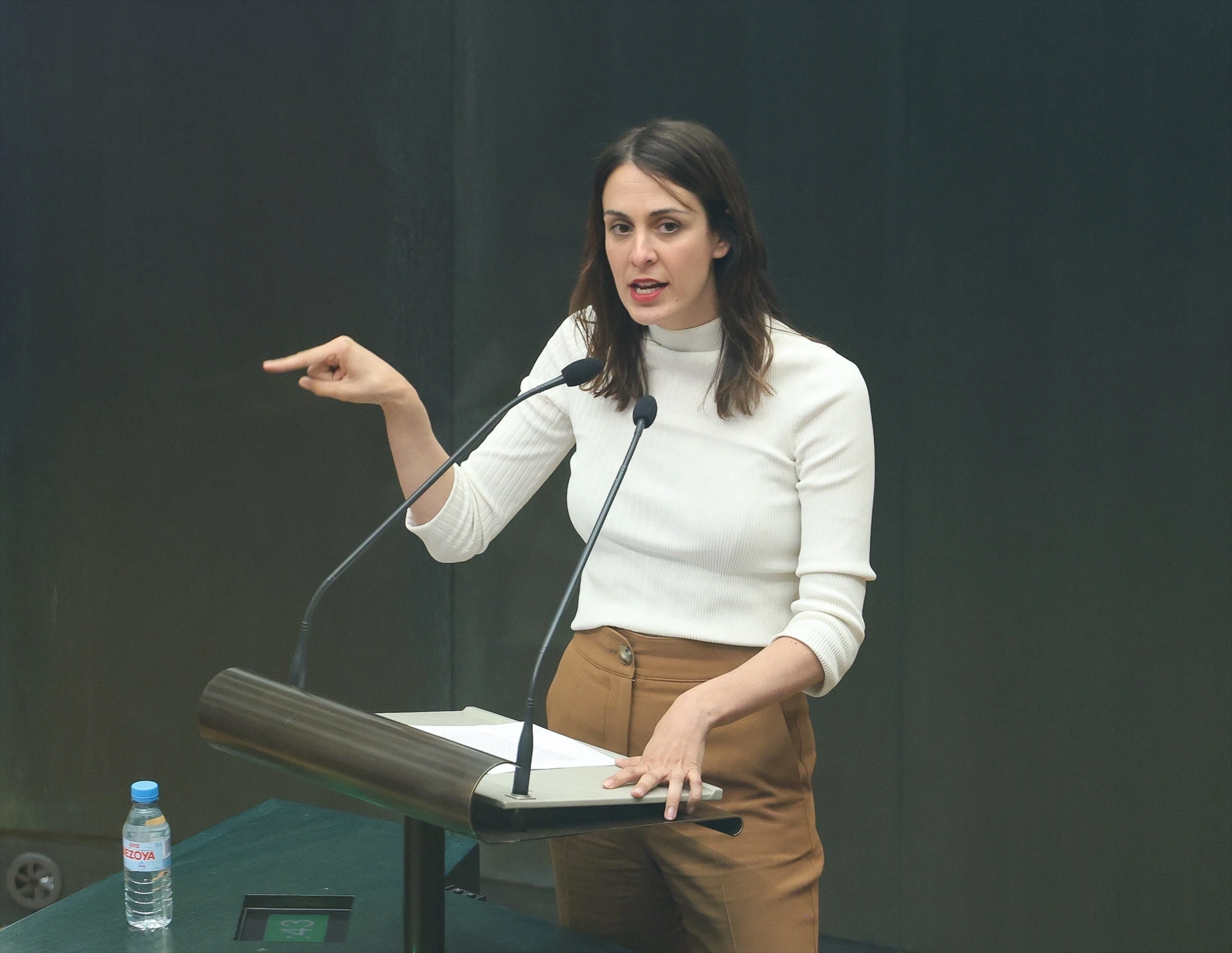 Portavoz del grupo municipal de Más Madrid, Rita Maestre