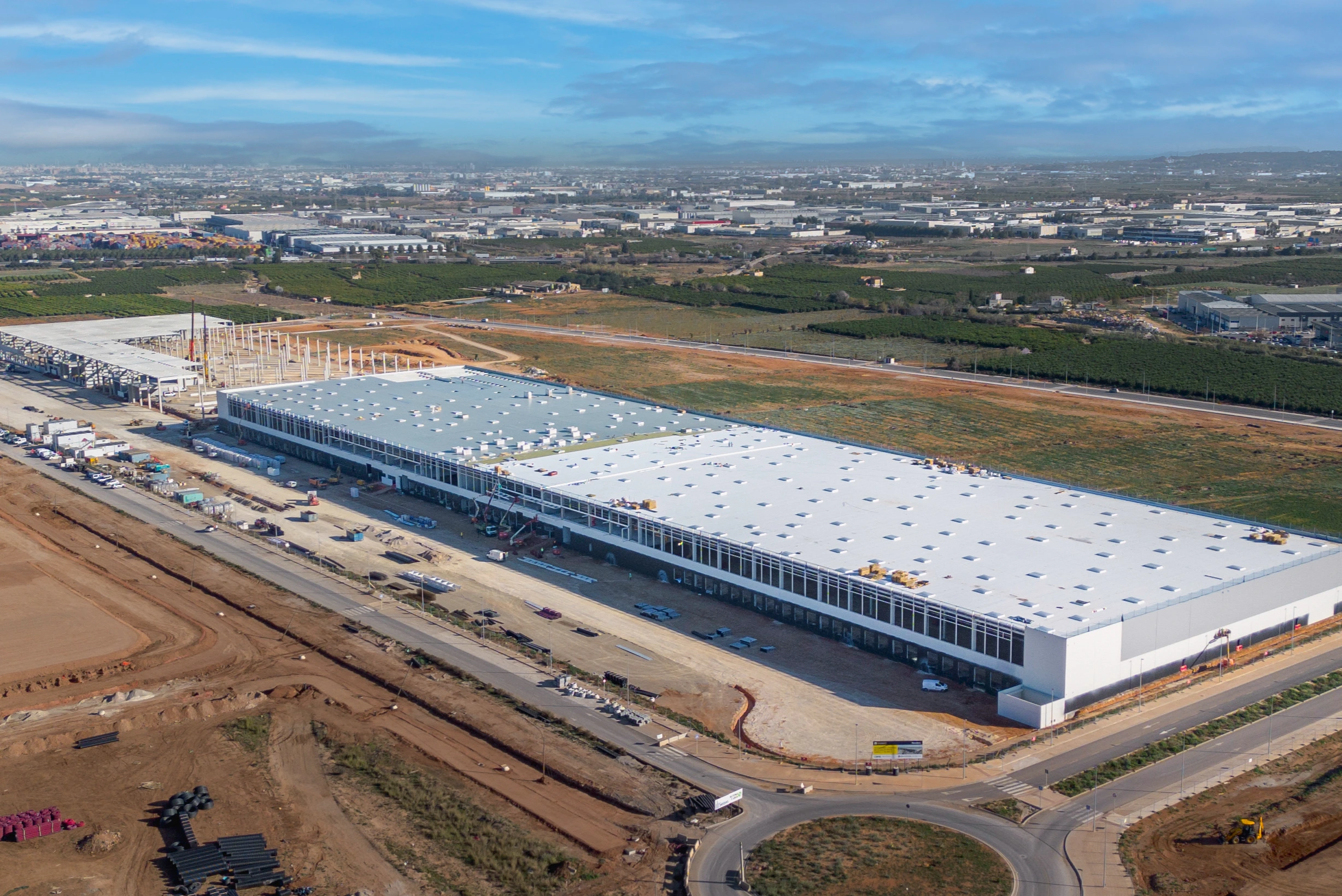 El mayor parque logístico de la Comunitat Valenciana abre sus puertas en abril en Loriguilla con 50.000 metros cuadrados