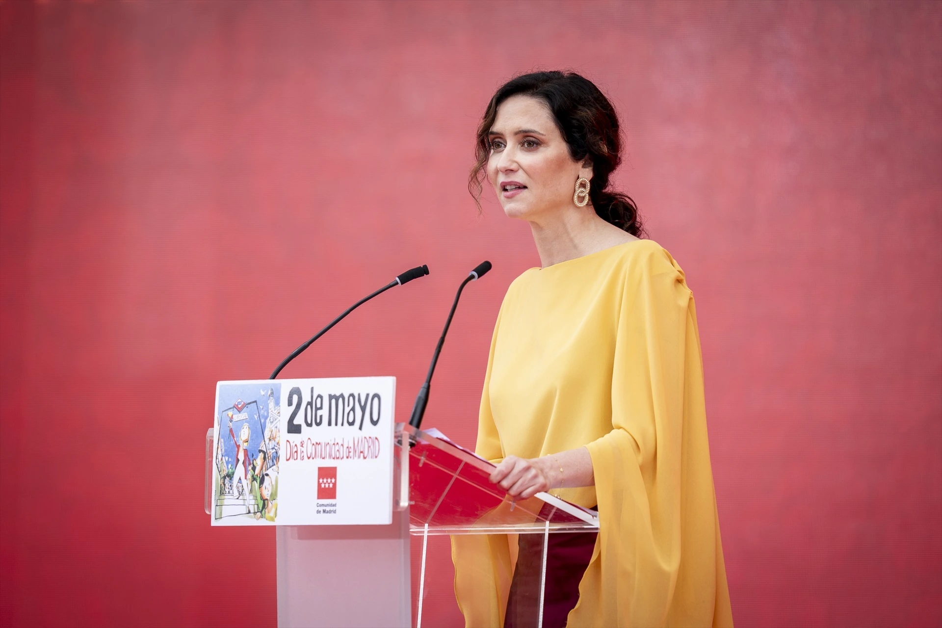 La presidenta de la Comunidad de Madrid, Isabel Díaz Ayuso