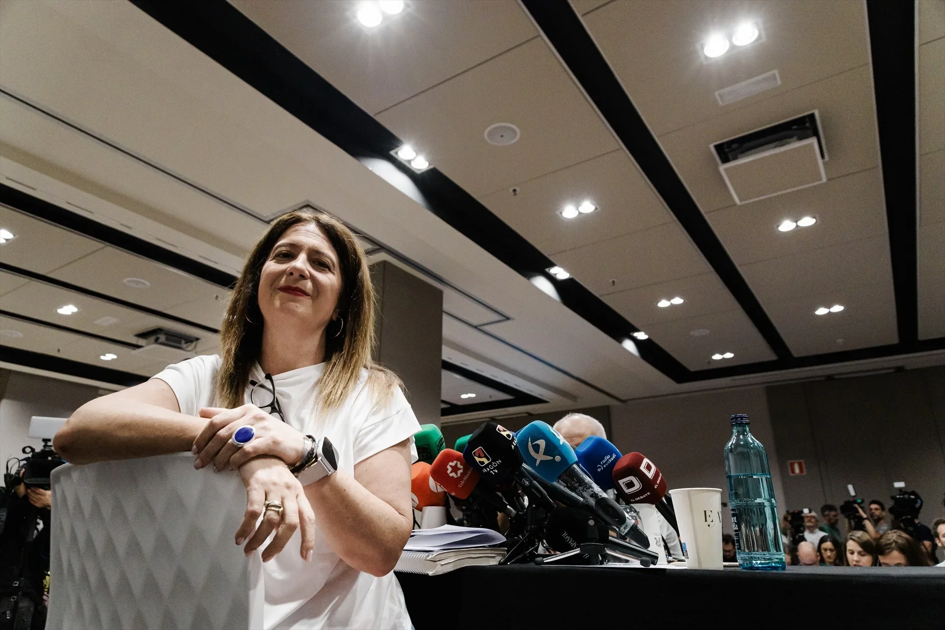Leire Díez y sus vínculos con el PSOE