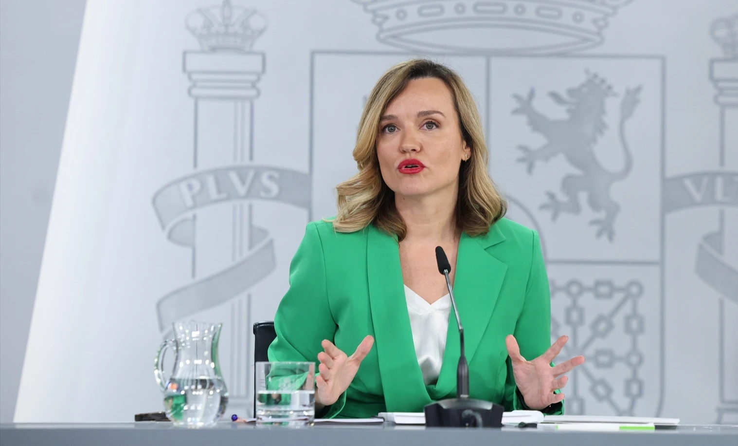 Pilar Alegría en el foco por su gestión en el Ministerio de Educación