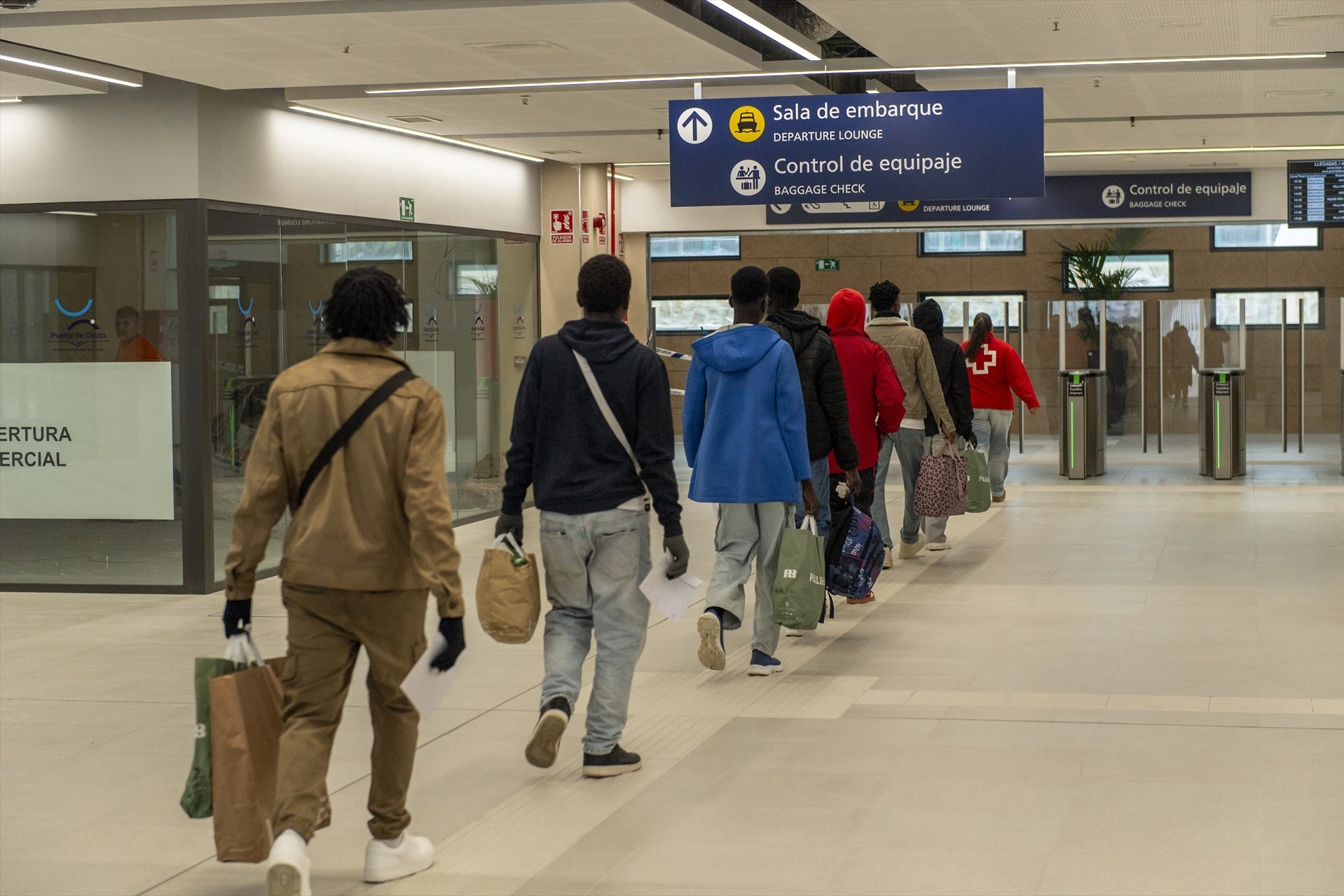 Marroquíes y sudaneses, mayoría en el CETI de Ceuta en plena subida de llegadas irregulares