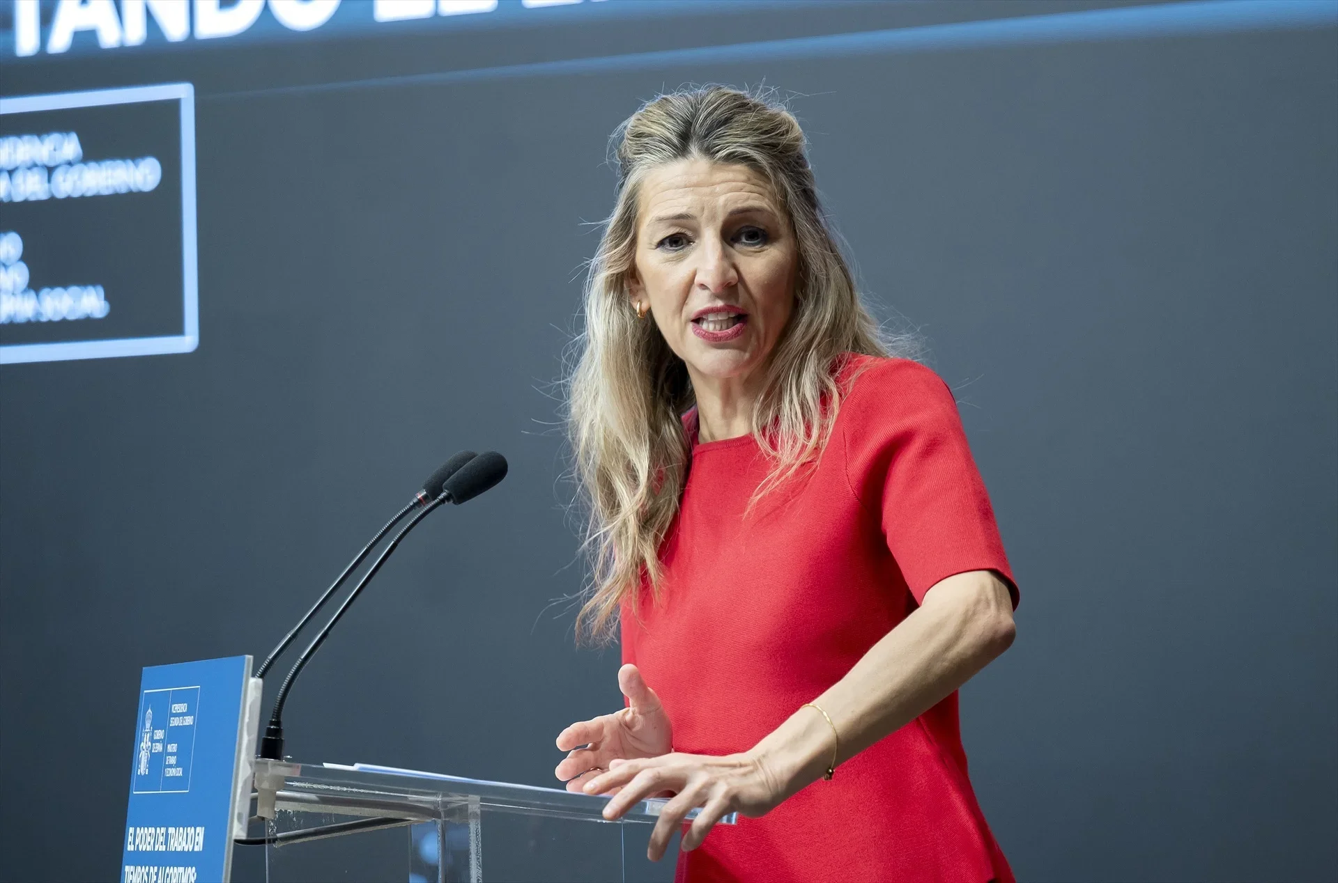 Yolanda Díaz apunta a la OIT