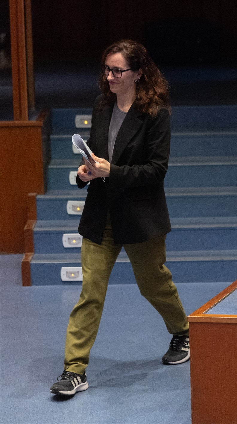 La ministra de Sanidad, Mónica García