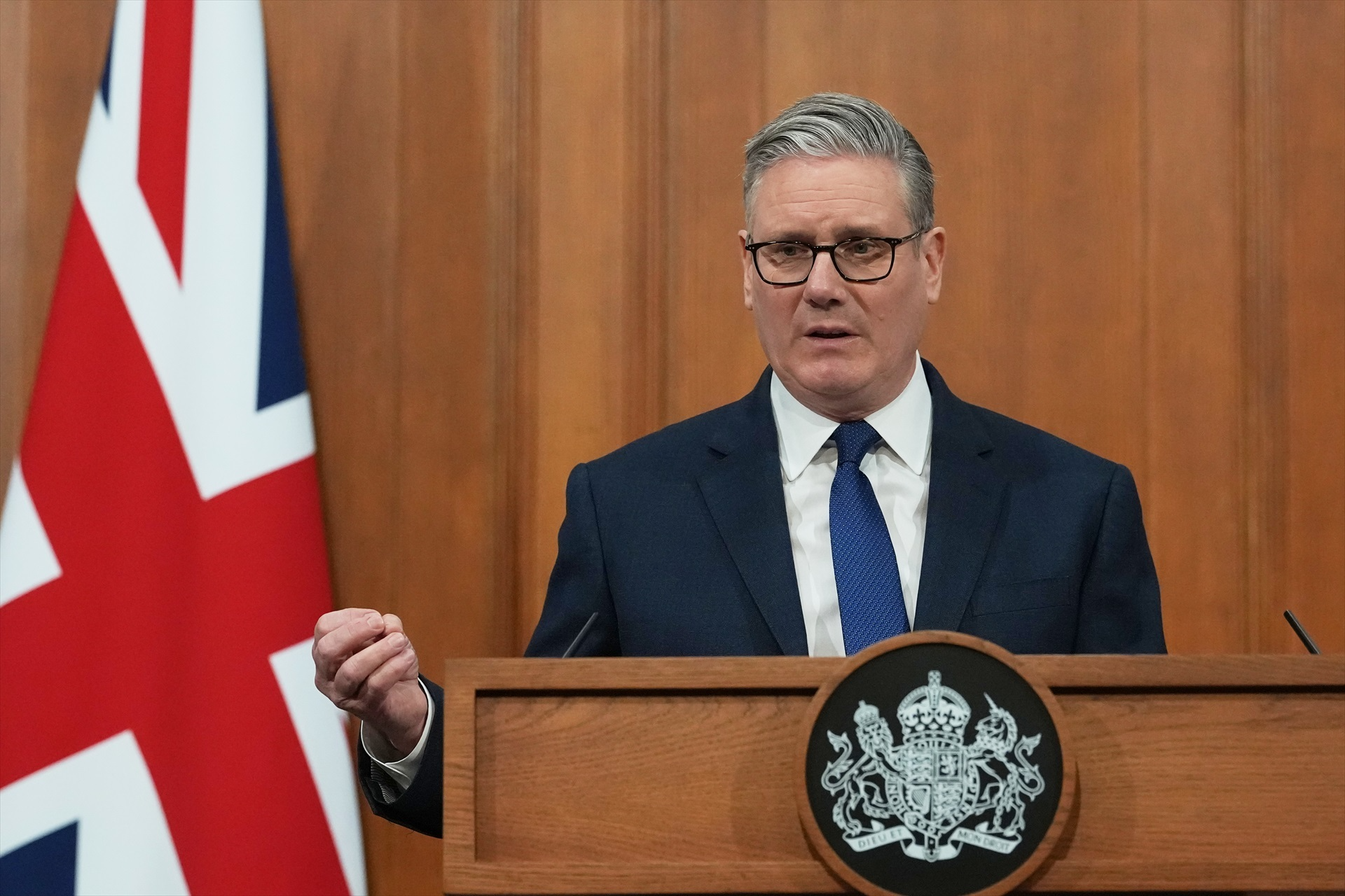 Primer ministro británico, Keir Starmer