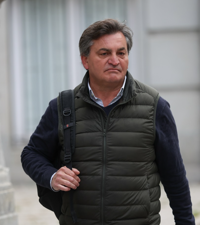 Álvaro Gallego a su llegada al Tribunal Supremo