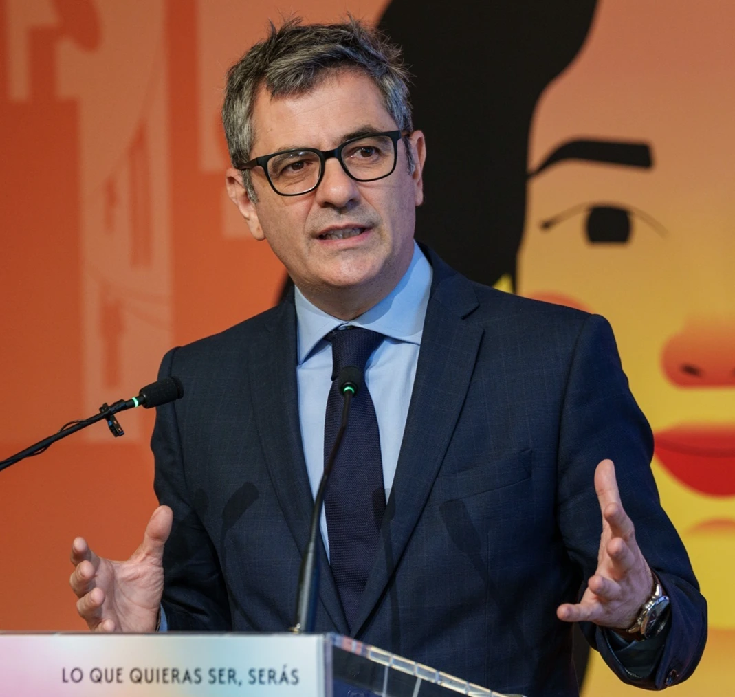 El ministro de la Presidencia, Justicia y Relaciones con las Cortes, Félix Bolaños