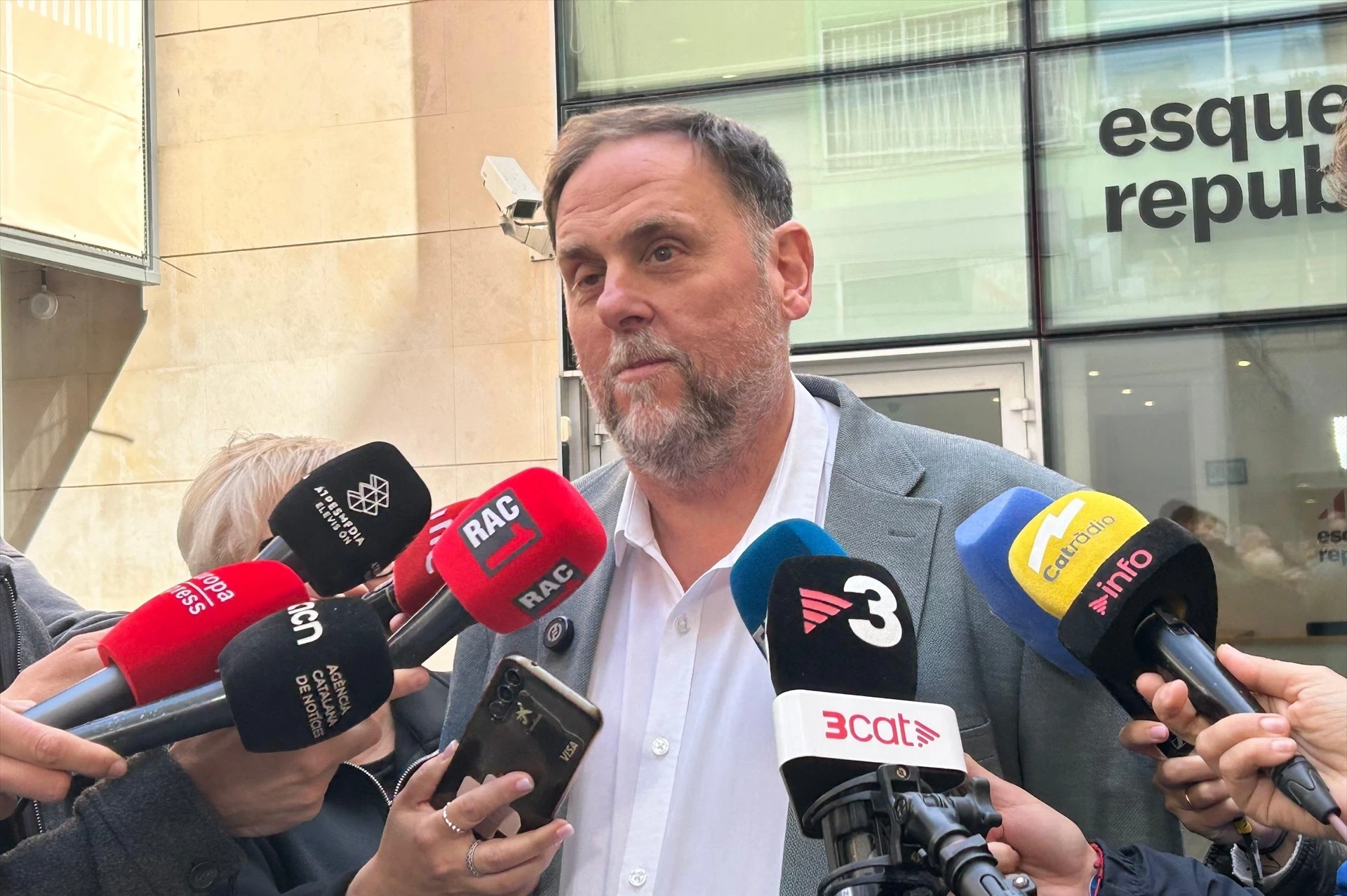 Junqueras ve el catalán como una pieza imprescindible para la regularización