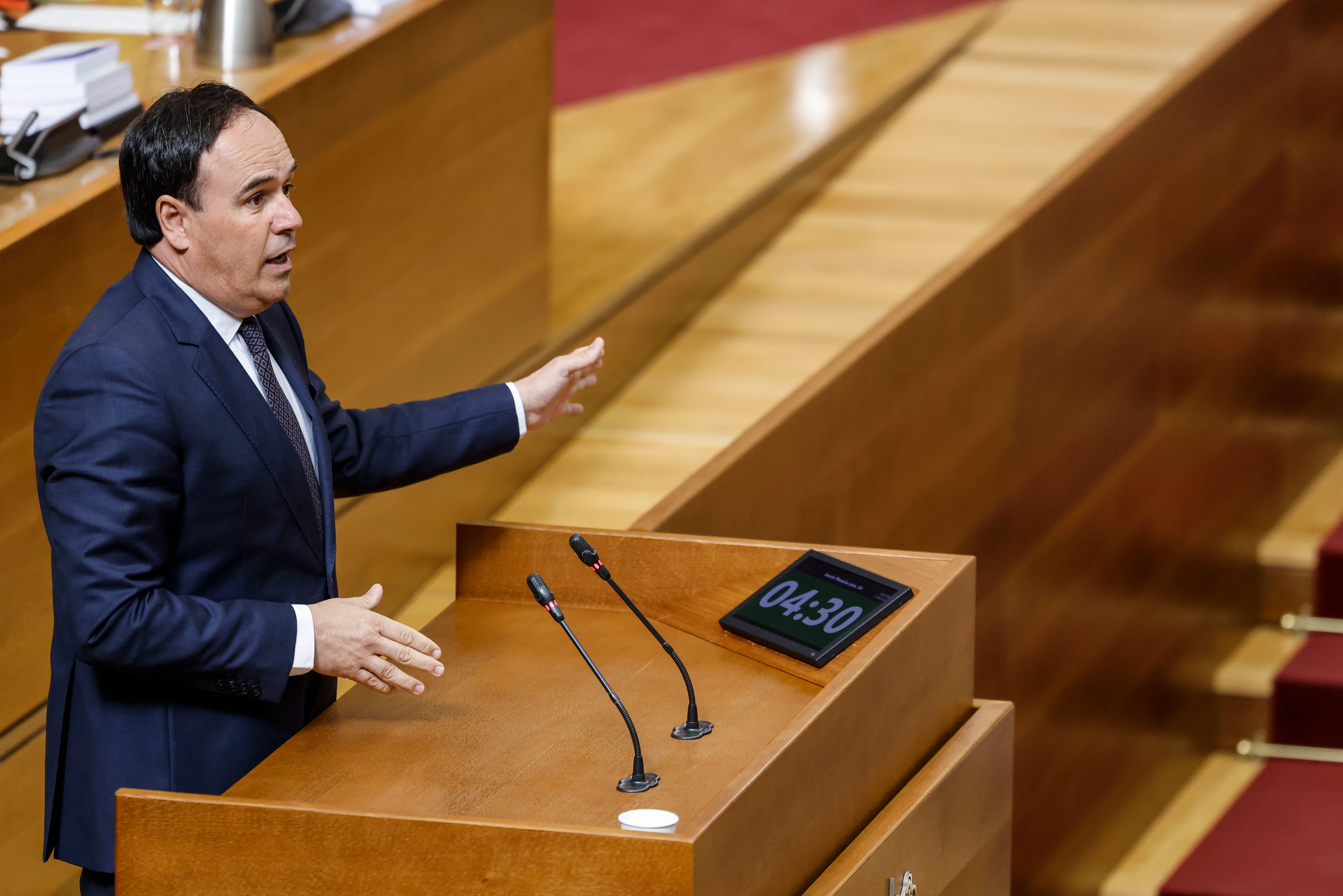 Pérez Llorca, sobre la huelga de profesores: "Espero que no sea casualidad que quede un año para las elecciones"