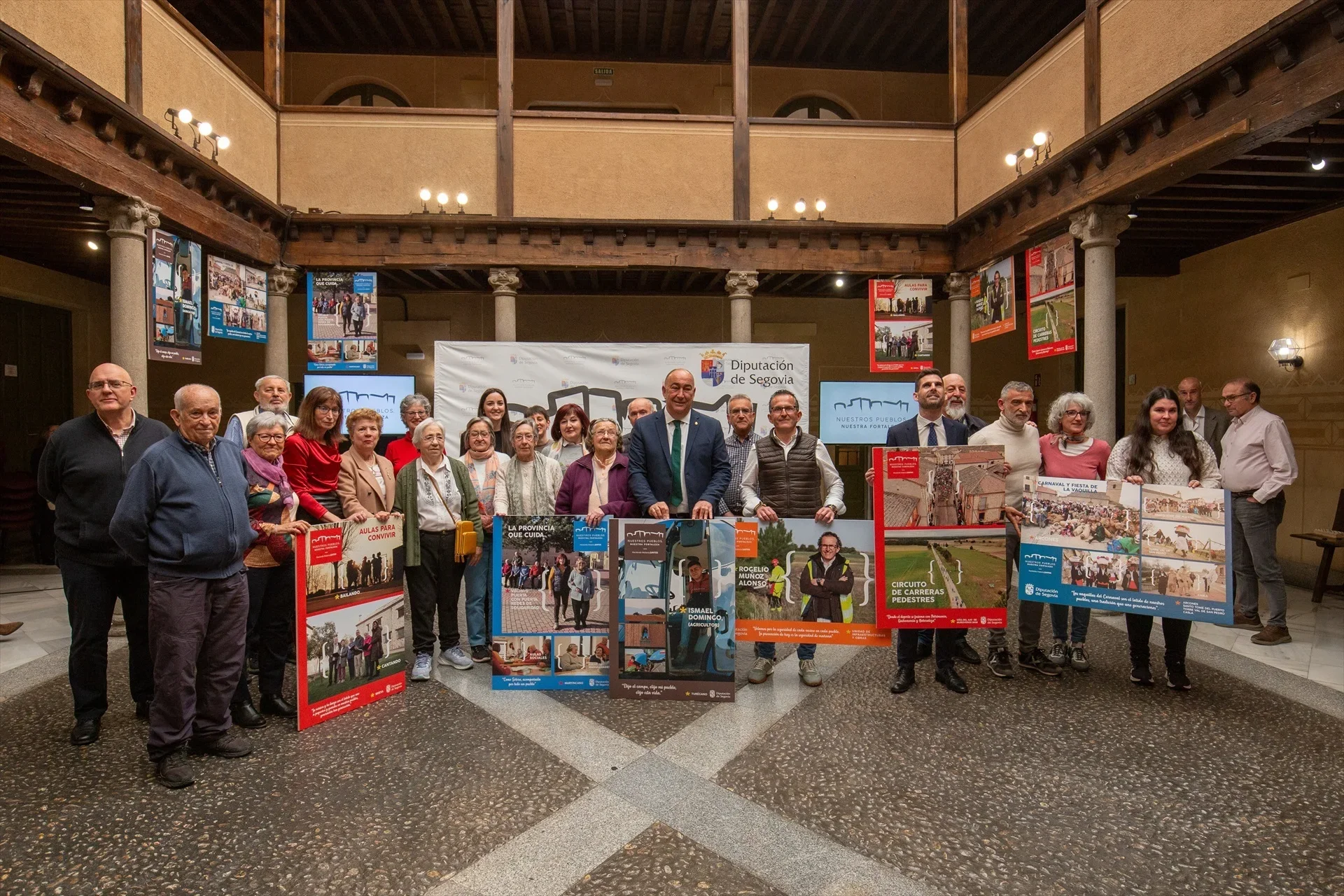 La Diputación de Segovia pone rostro al servicio público en la nueva etapa de ‘Nuestros Pueblos, Nuestra Fortaleza’