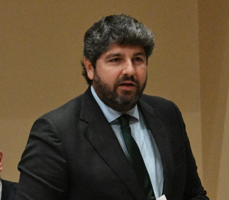 El presidente del Gobierno regional, Fernando López Miras
