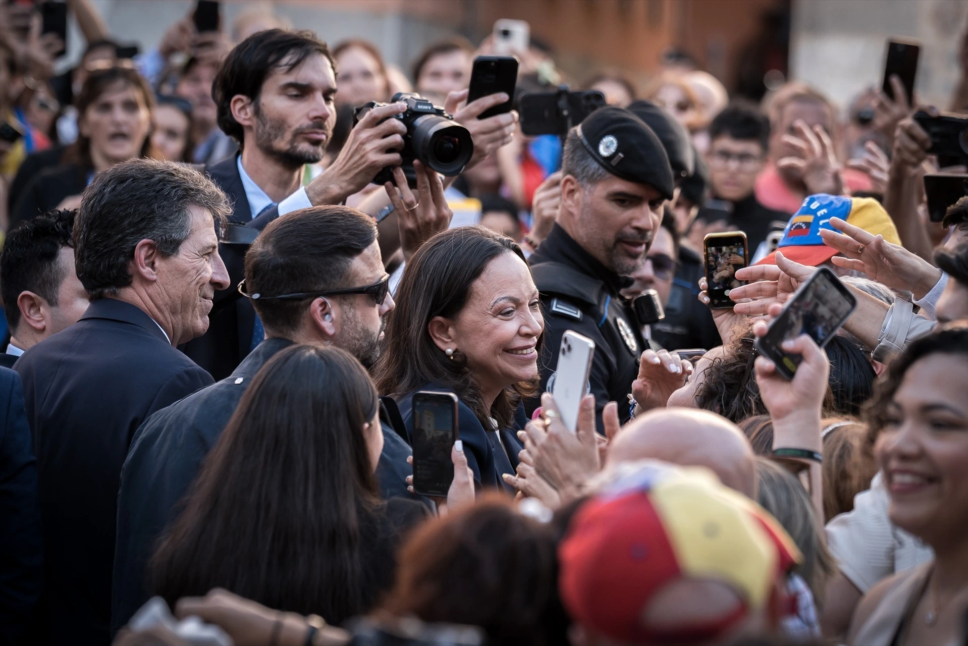 María Corina Machado se reencontrará con miles de venezolanos en la Puerta del Sol de Madrid