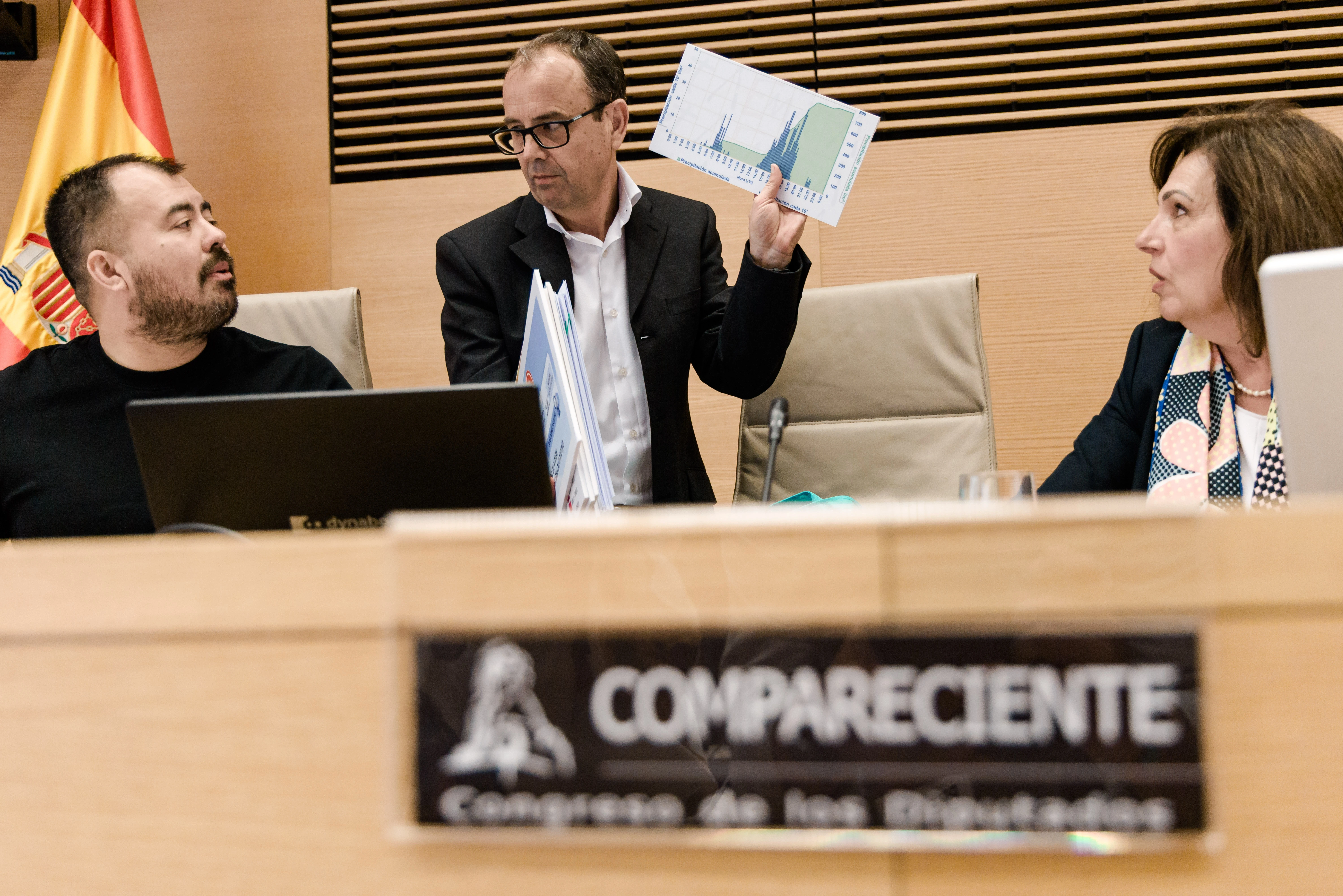 El jefe de Climatología de AEMET en el Congreso: "A las 17.00 estaba claro que media provincia estaba inundada"