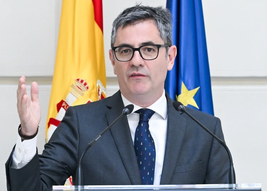 El ministro de la Presidencia, Justicia y Relaciones con las Cortes, Félix Bolaños