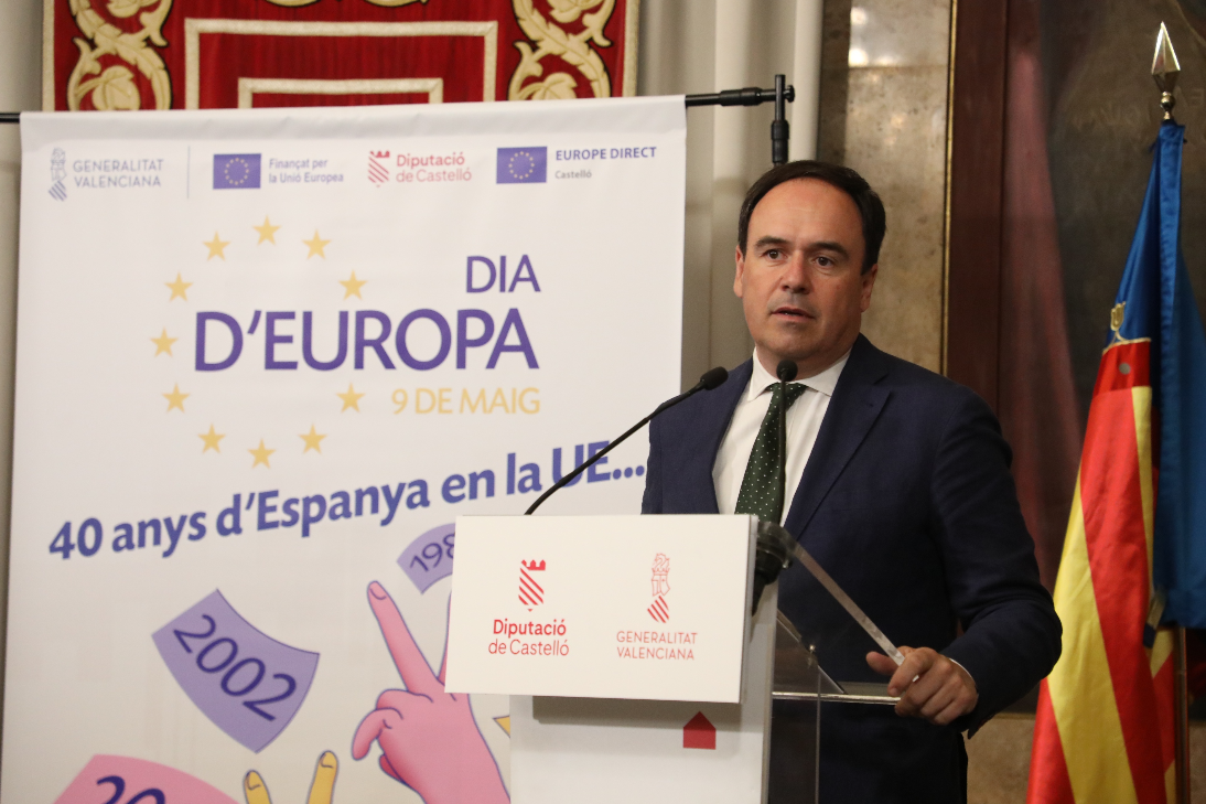 Llorca reivindica 40 años de España en la UE: "Hay que seguir trabajando por ese impulso social, democrático y de paz"