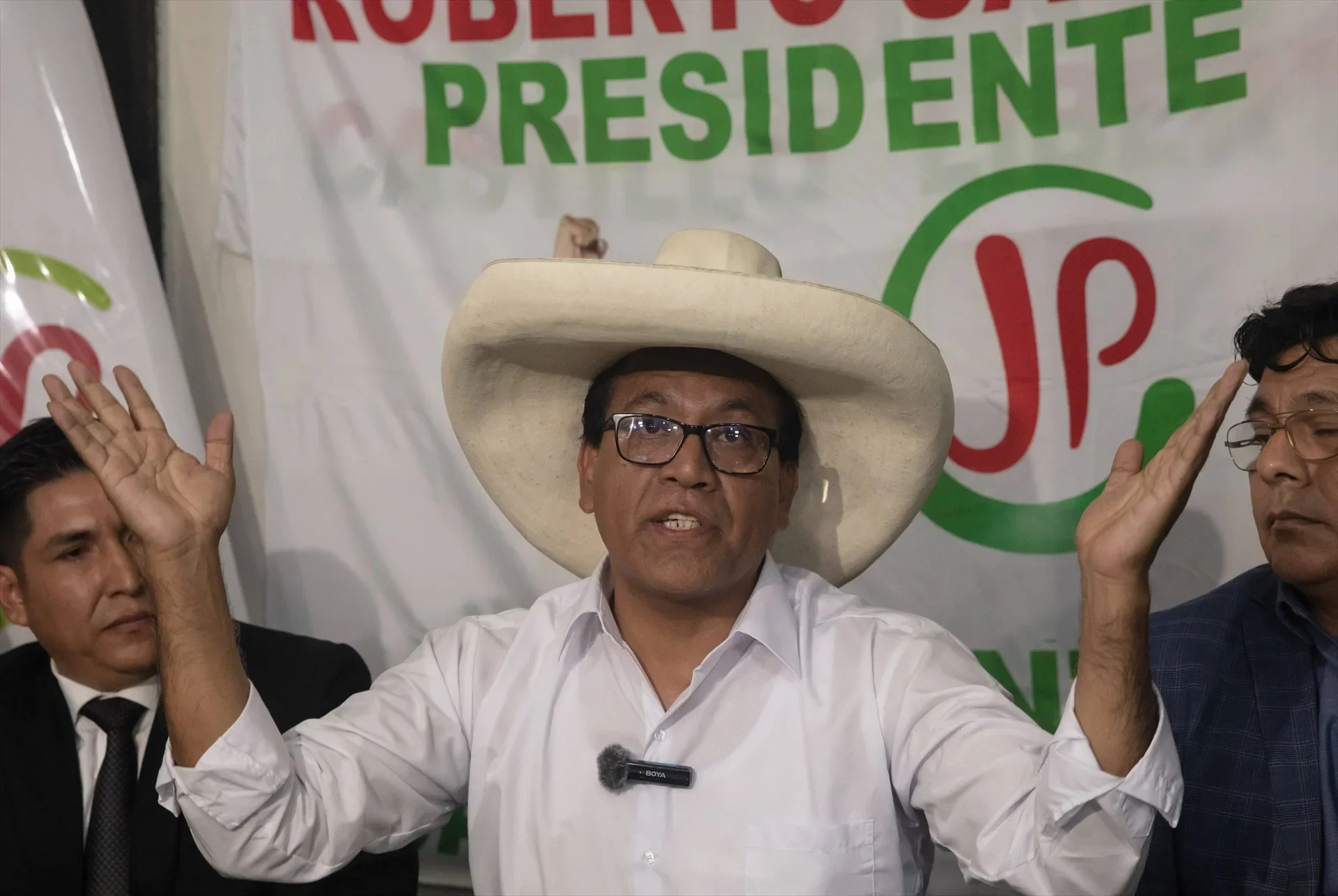Roberto Sánchez candidato de la izquierda peruana