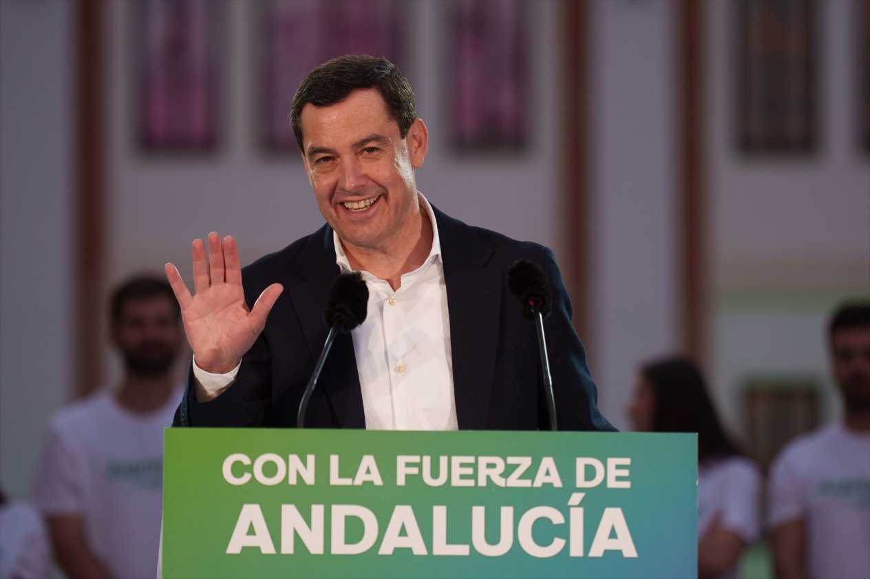Juanma Moreno gana las elecciones andaluzas pero necesitará a Vox para gobernar