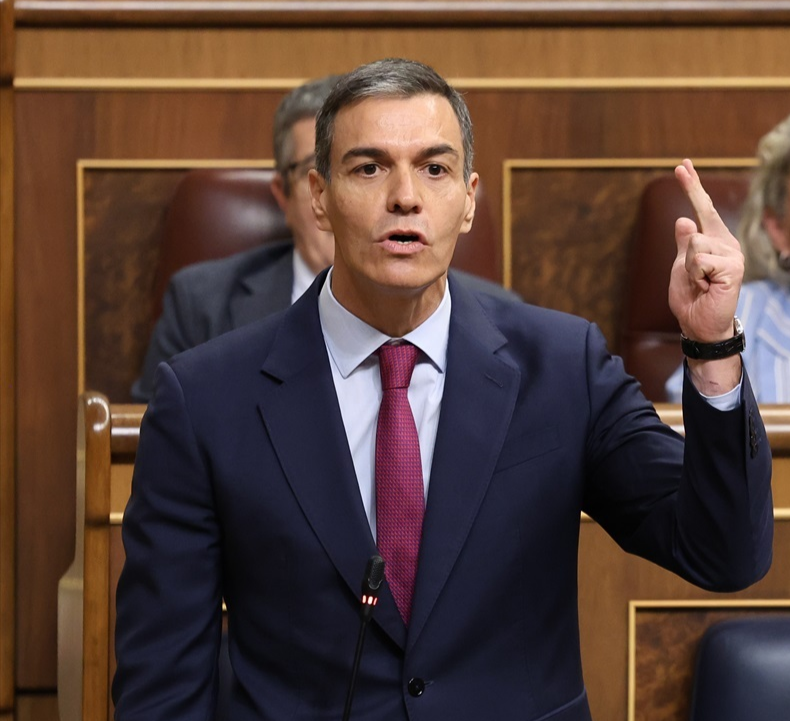 El presidente del Gobierno, Pedro Sánchez