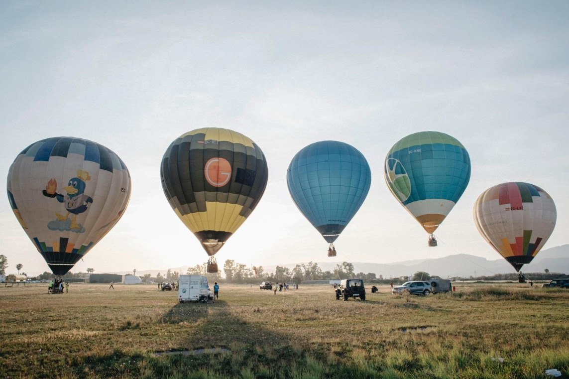 El Festival del Viento llega a Castellón con siete globos aerostáticos, el mayor número de su historia, y entrada libre