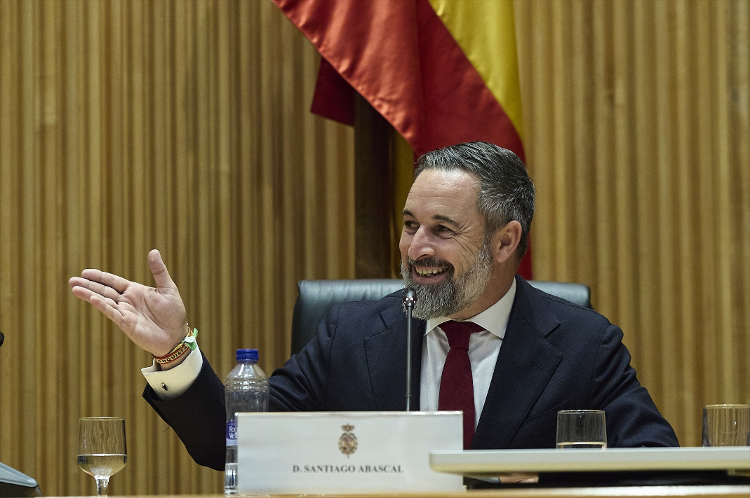 Santiago Abascal, líder de Vox