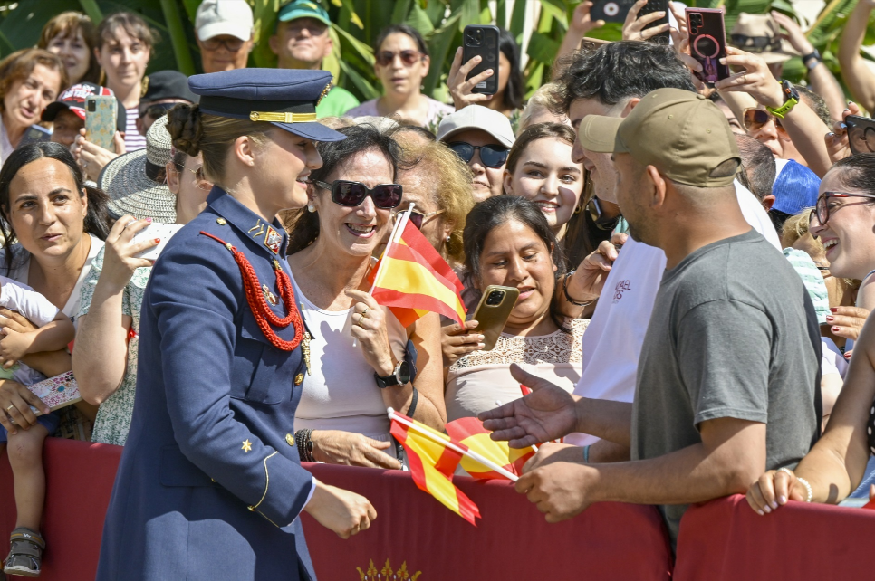 La princesa Leonor recibe la medalla de oro de la Asamblea Regional de Murcia