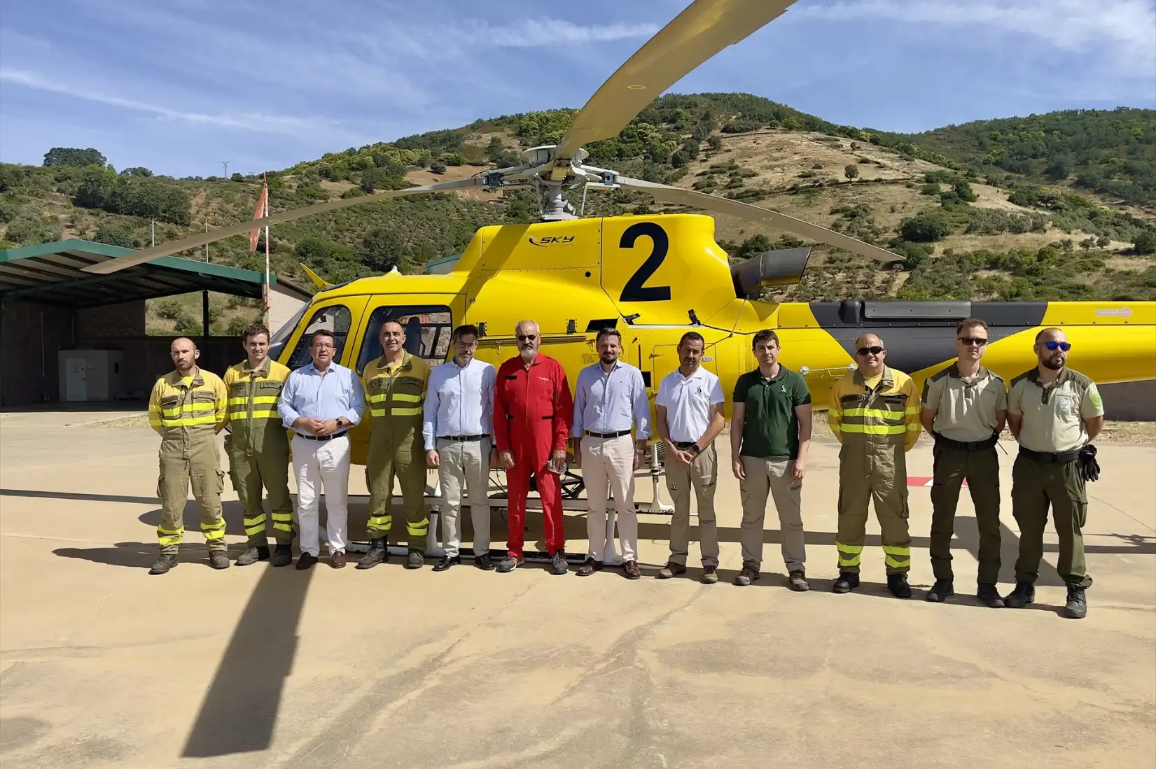 Extremadura moviliza efectivos del Plan Infoex para apoyar la emergencia nacional por incendios