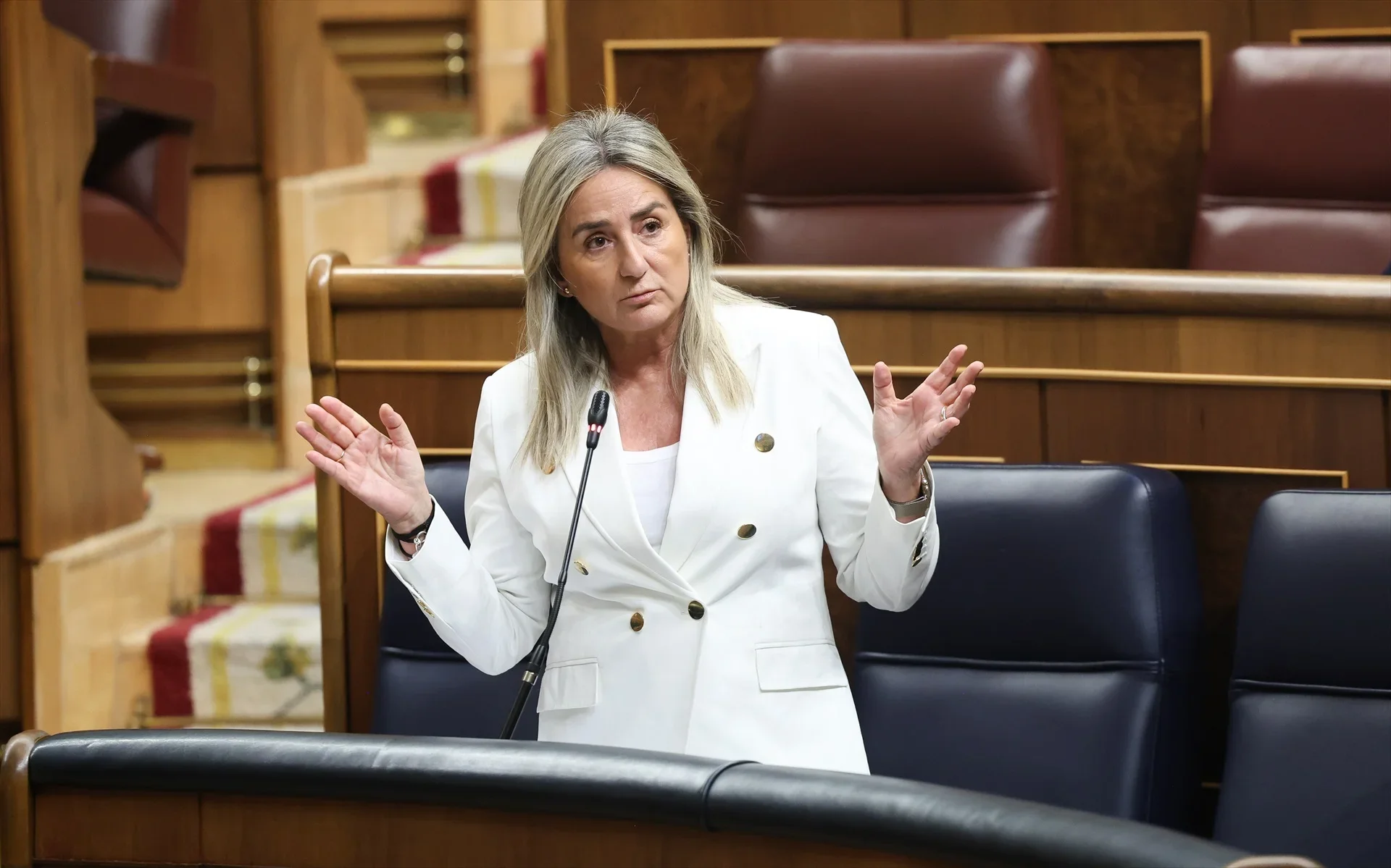 Milagros Tolón, ministra de Educación