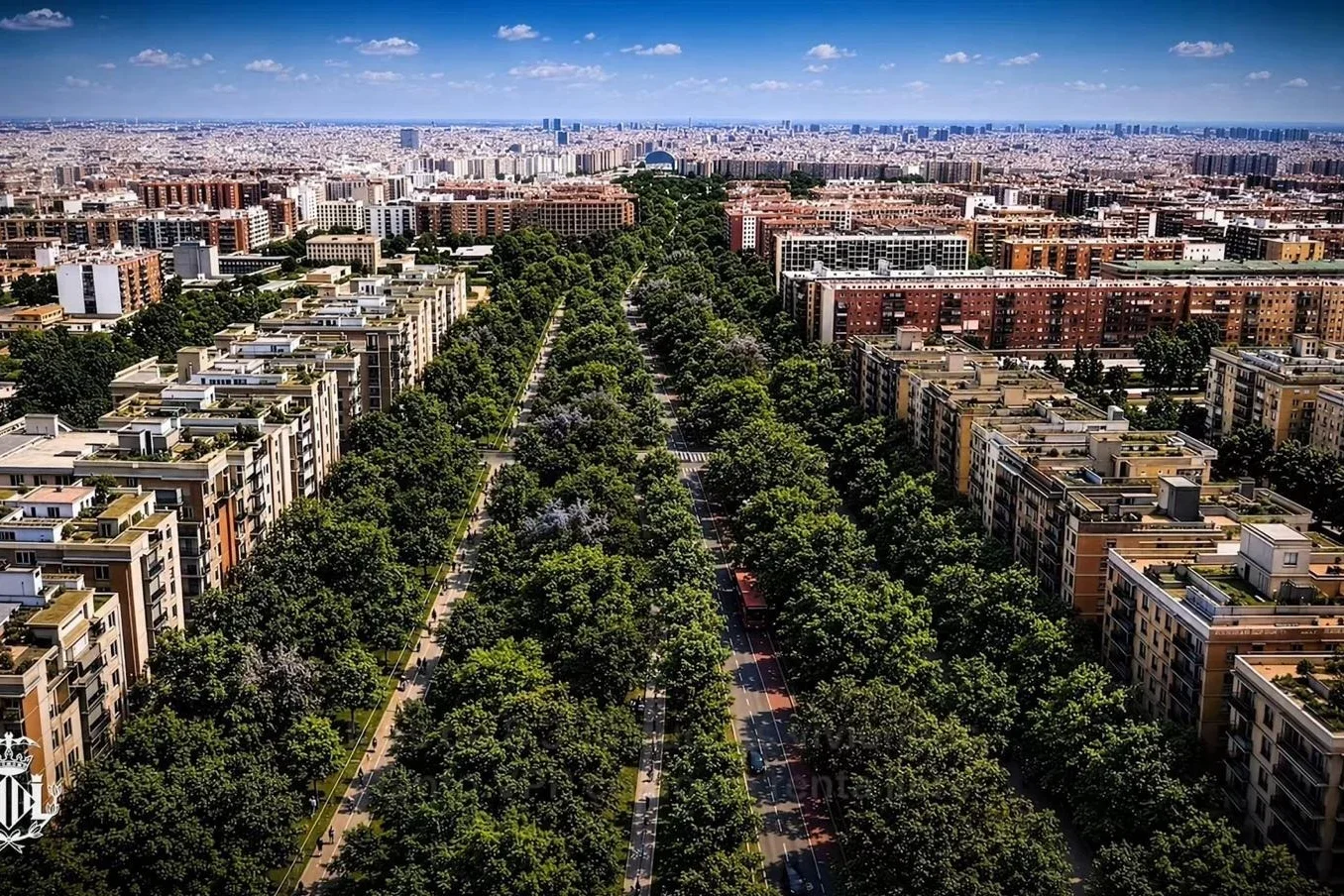 Catalá presenta el bulevar García Lorca de València que tendrá un 88% de espacio verde, peatonal y ciclista