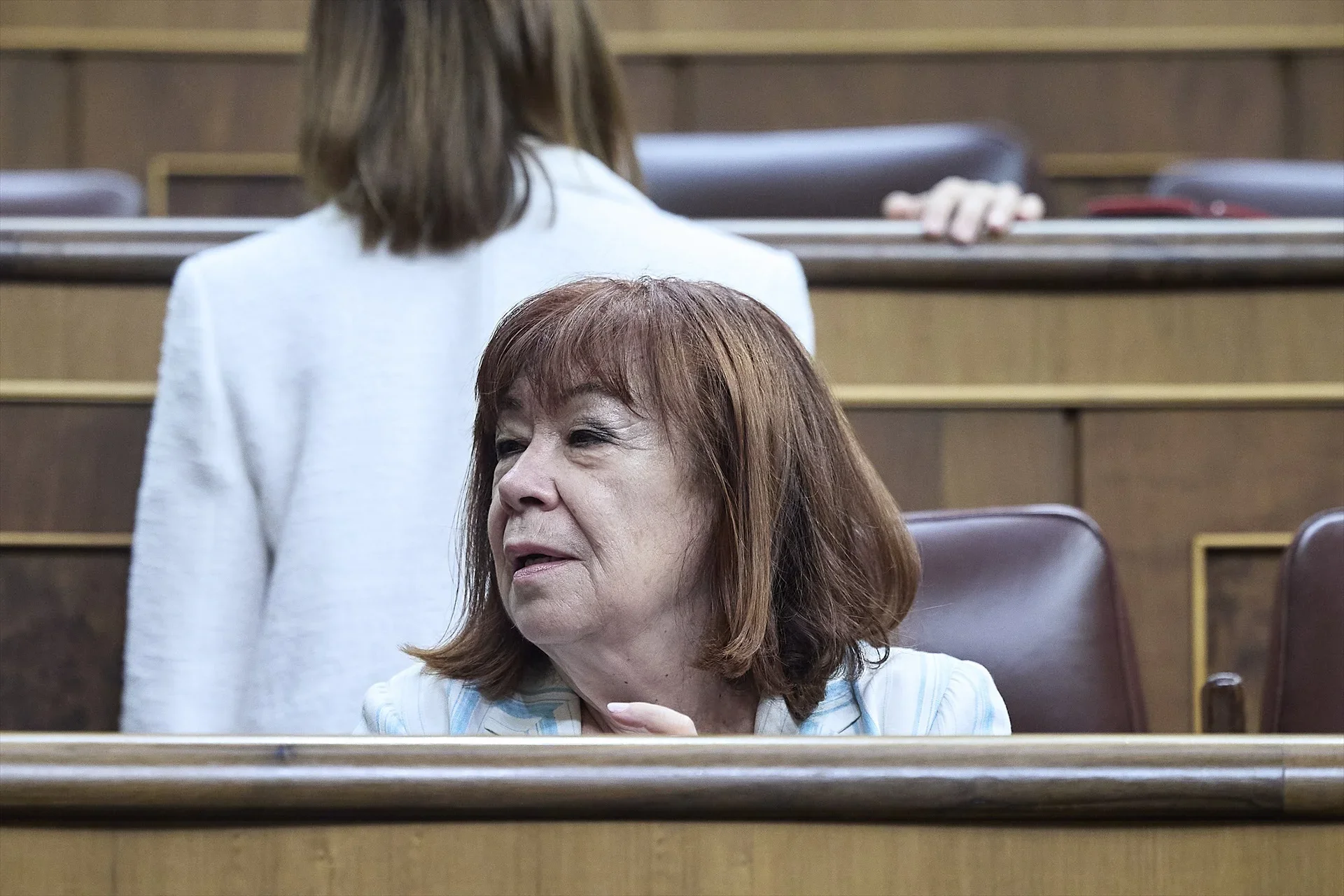 La dirigente socialista declara en calidad de testigo dentro de la investigación abierta en torno al denominado caso Leire