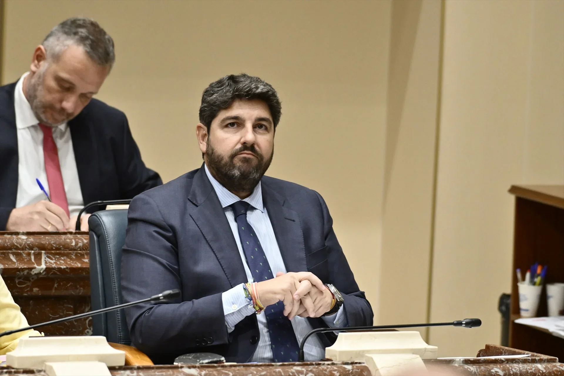 El presidente de la Región de Murcia, Fernando López Miras