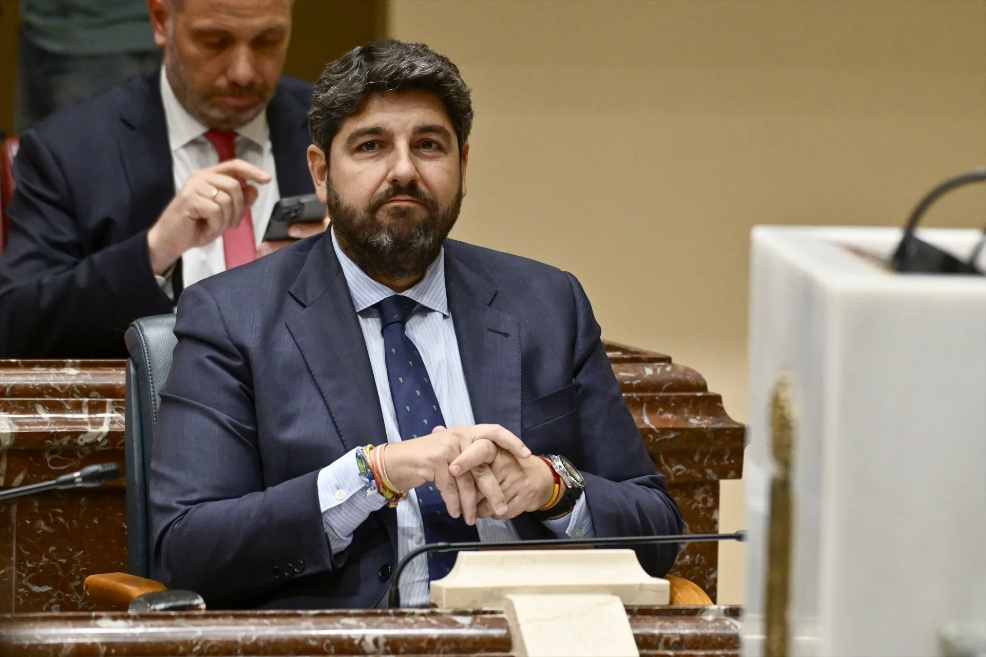 El presidente de Murcia, Fernando López Miras
