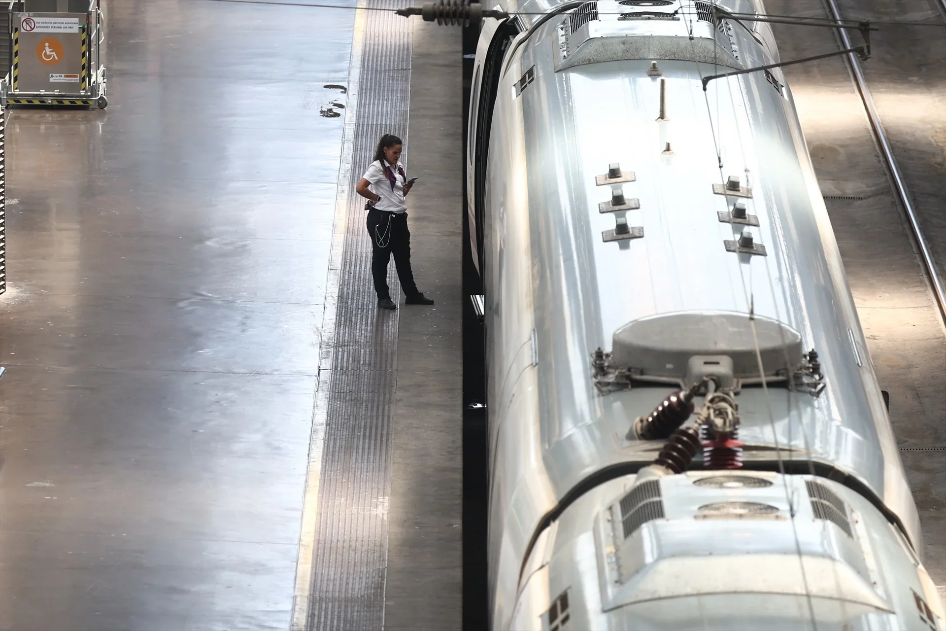 Dos incendios han obligado a suspender parte de la circulación ferroviaria en los servicios de alta velocidad entre Madrid y Barcelona