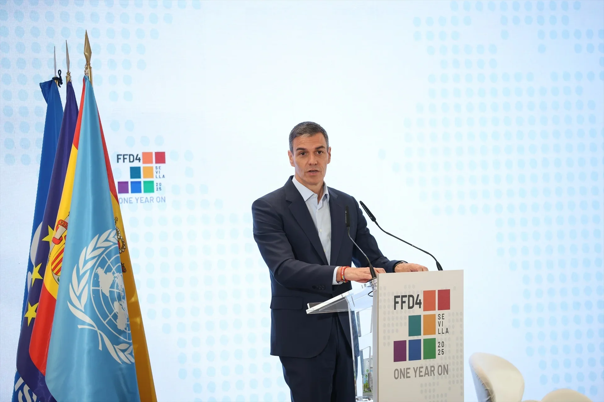 Pedro Sánchez y la graduación de su hija en Bristol