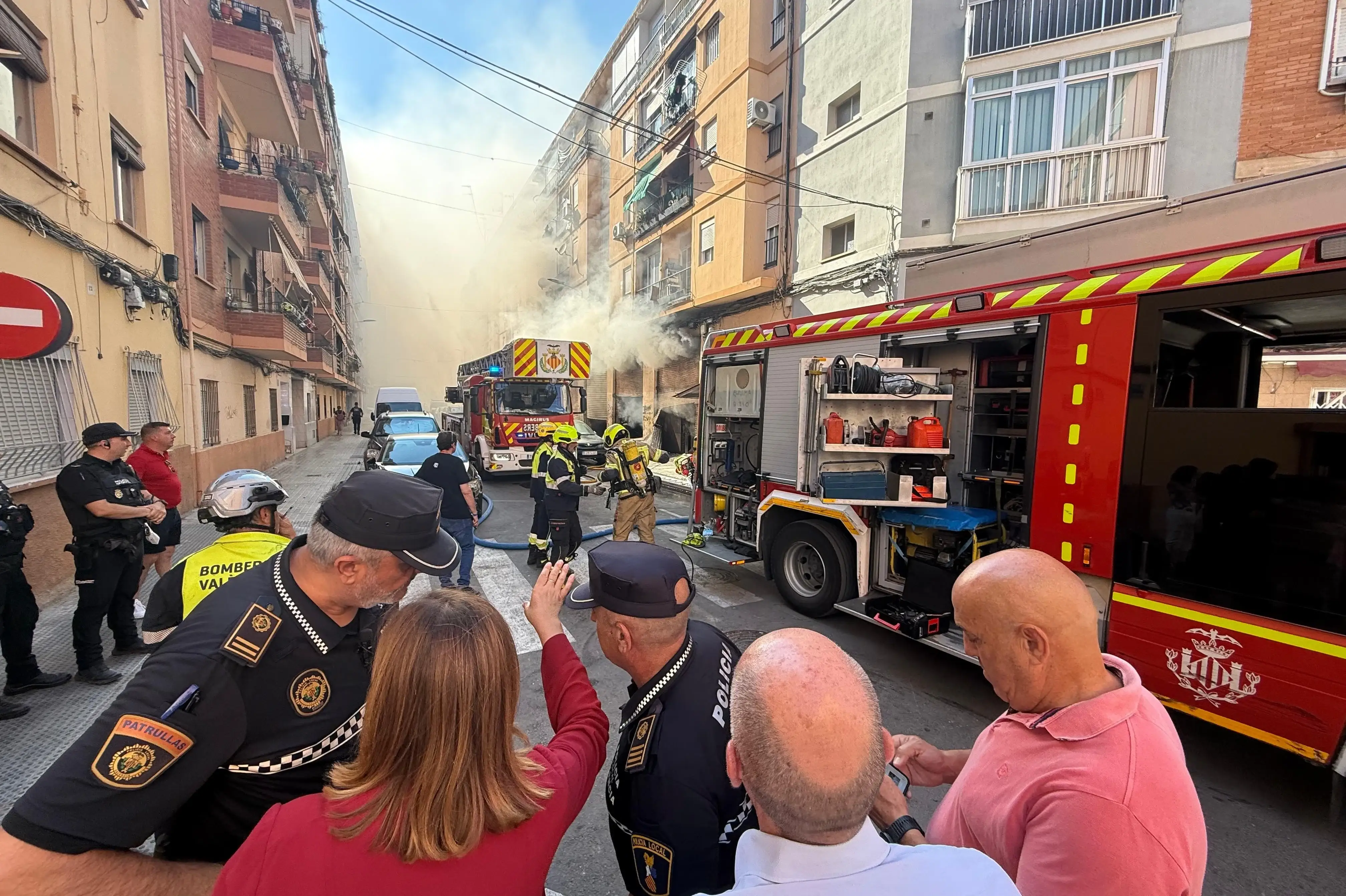 Catalá exige al Gobierno central medidas urgentes contra la ocupación tras el incendio de Benicalap