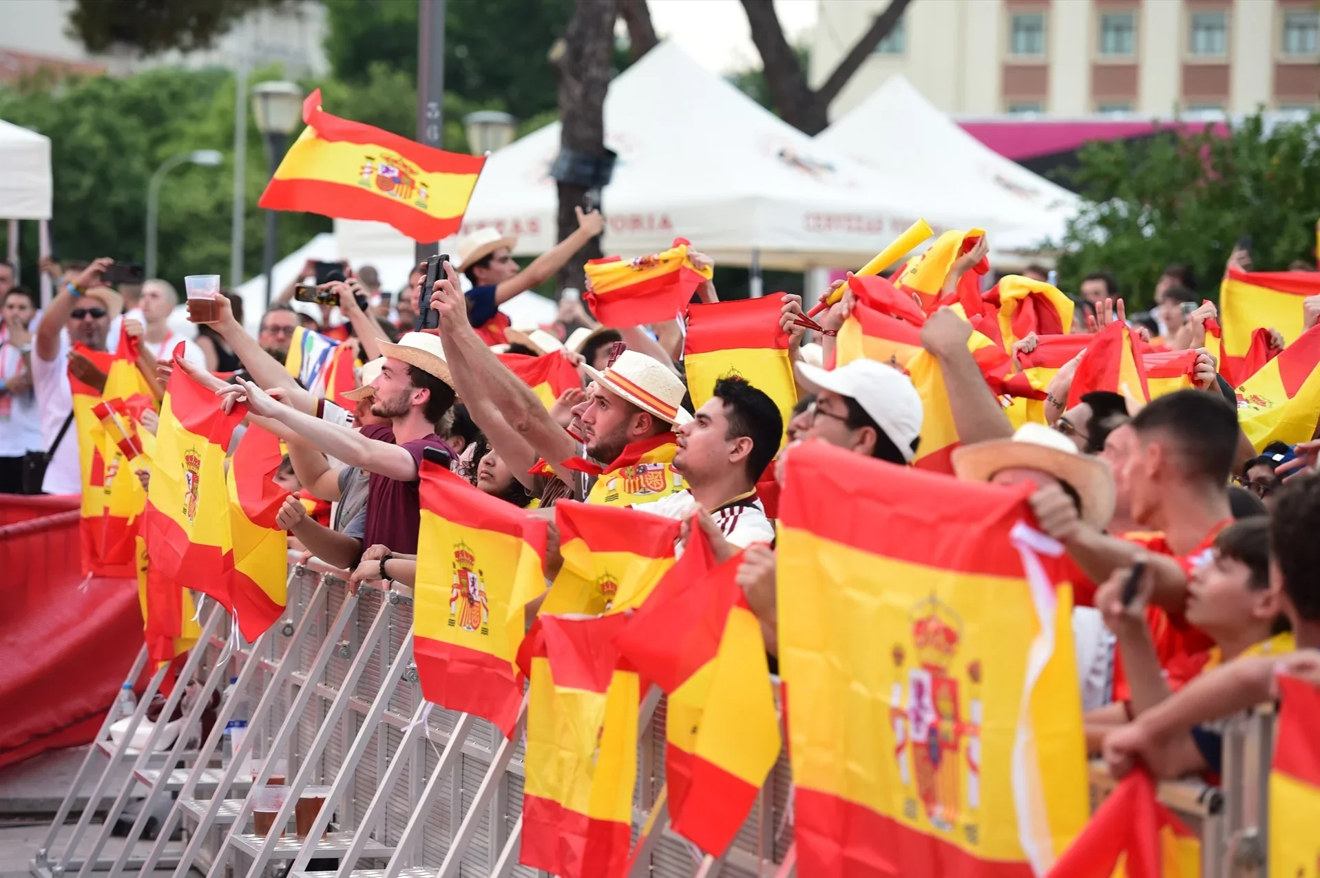 Madrid se blinda con un amplio dispositivo de seguridad para la final del Mundial
