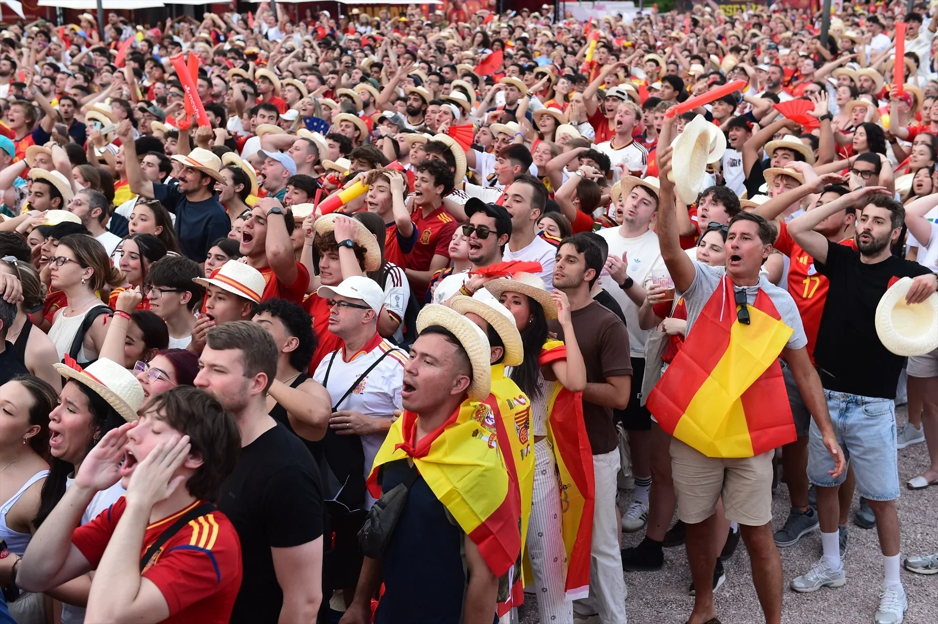 Máxima seguridad en Madrid por la final del Mundial