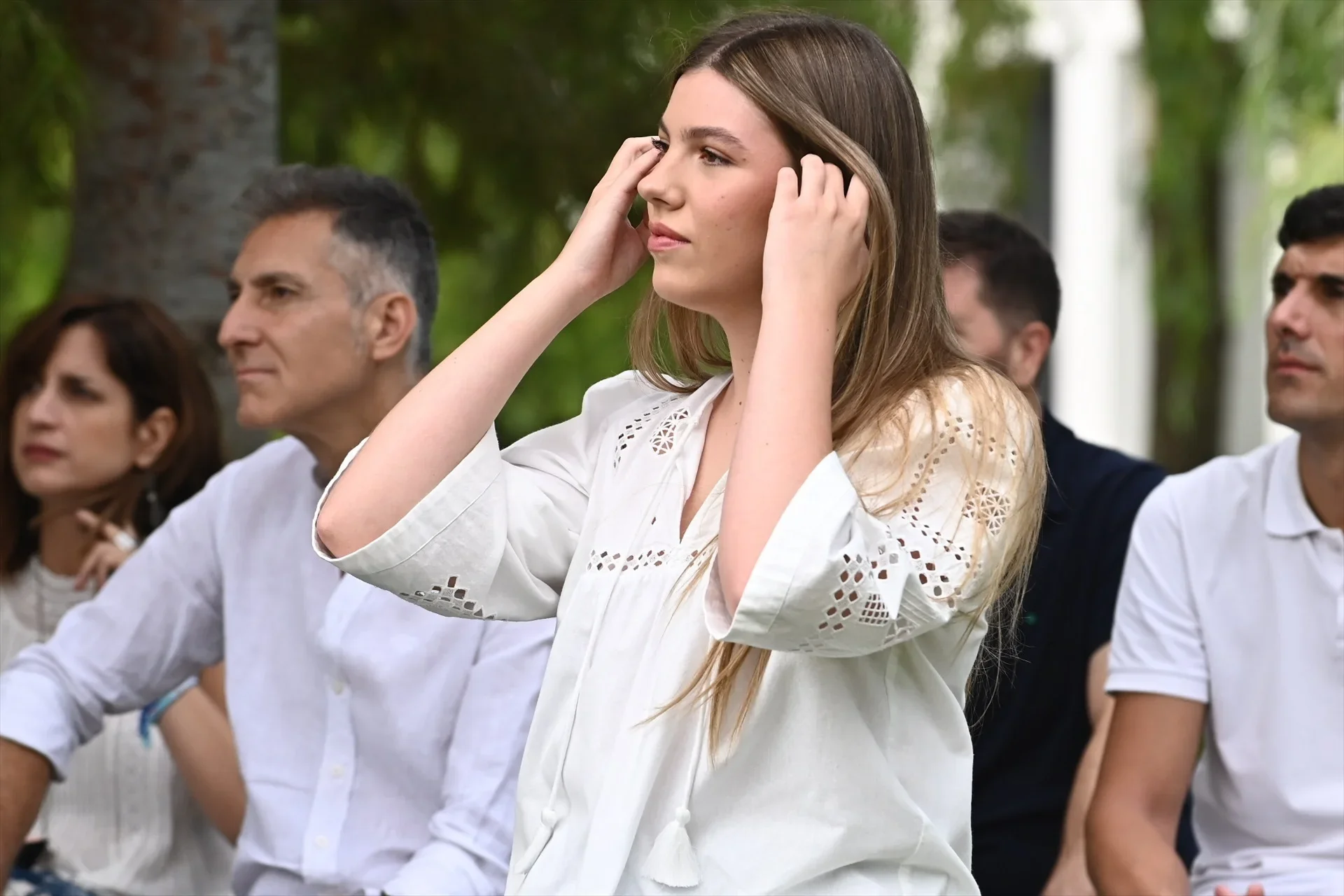 La infanta Sofía debuta en Zaragoza con un look boho impecable antes de pronunciar su primer discurso oficial