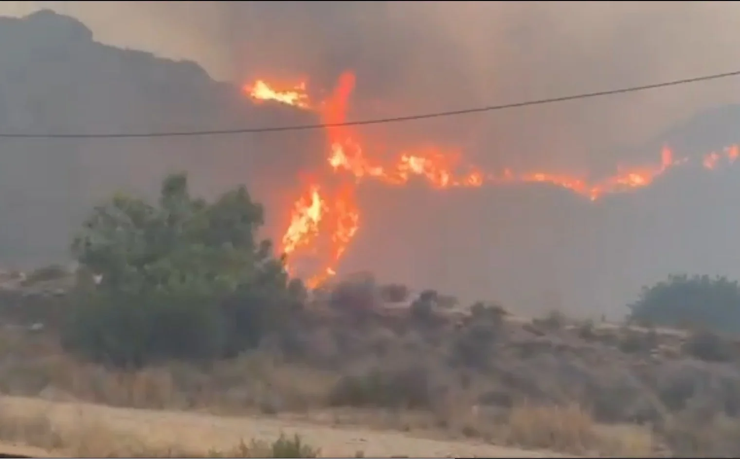 Incendio de Los Gallardos
