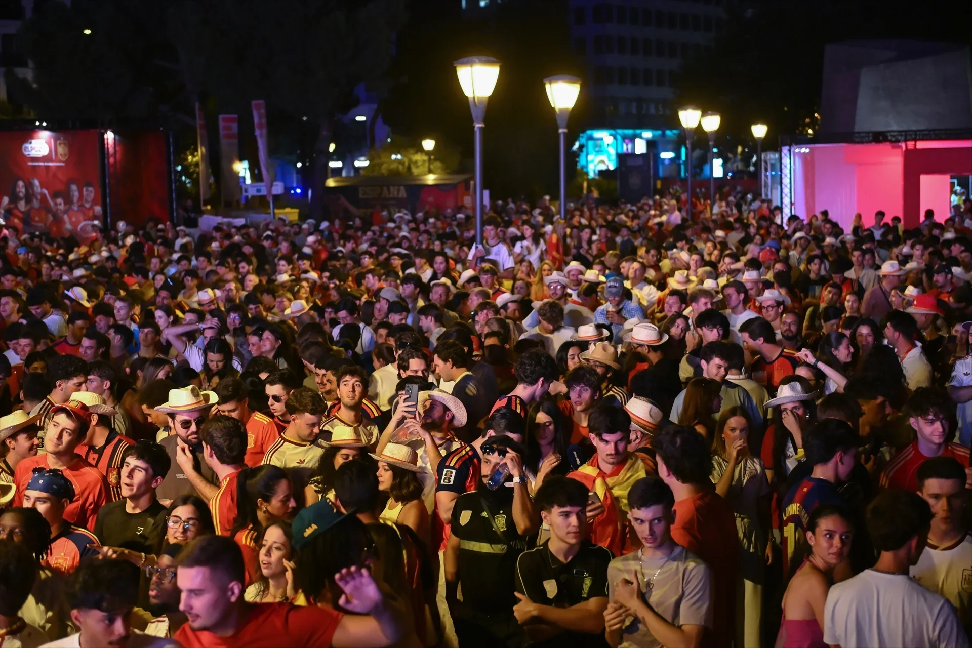 Máxima seguridad en Madrid por la final del Mundial