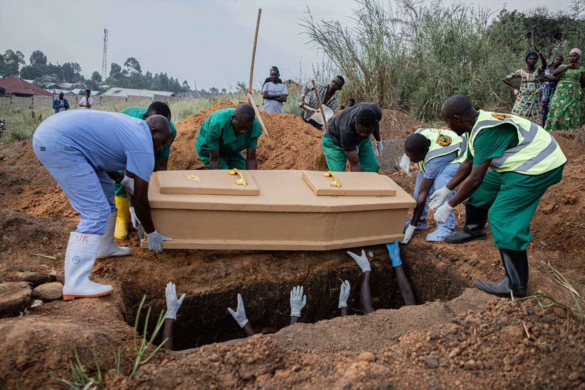 La epidemia de ébola que afecta a la República Democrática del Congo continúa agravándose