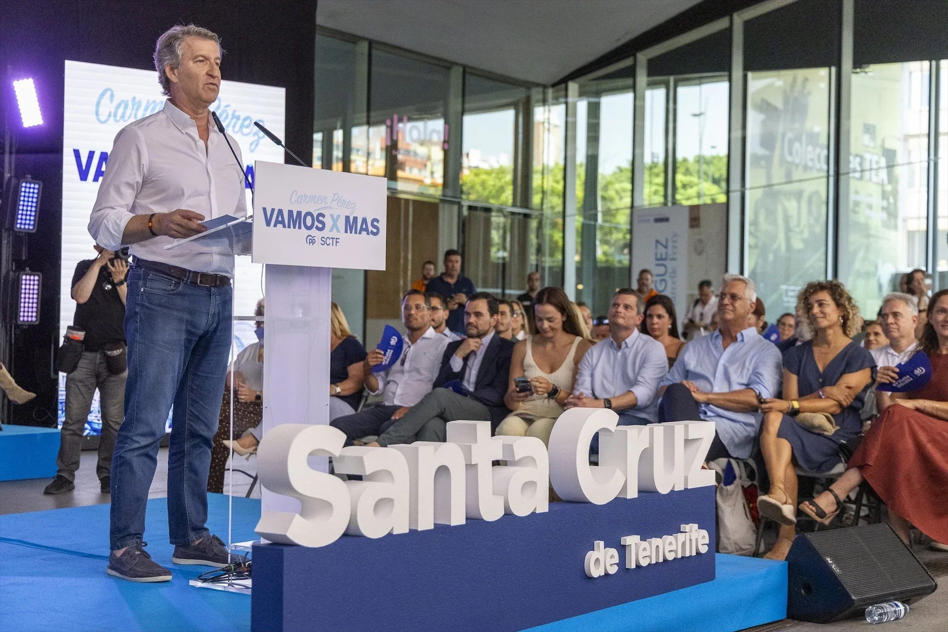 El presidente del Partido Popular, Alberto Núñez Feijóo