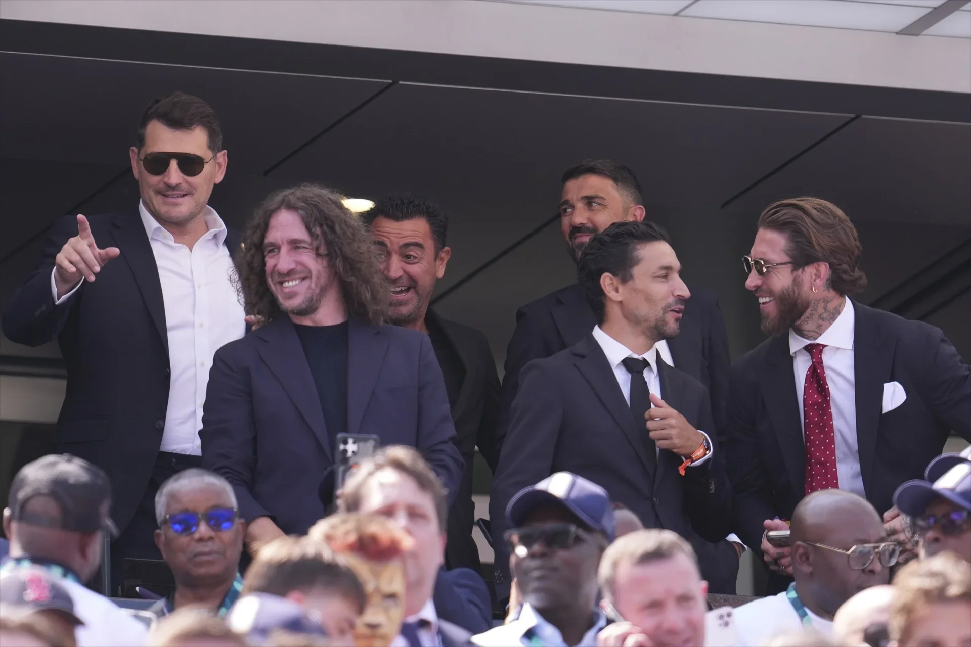 De la Familia Real a Alcaraz, Dua Lipa y Tom Cruise: los famosos en la final del Mundial 2026