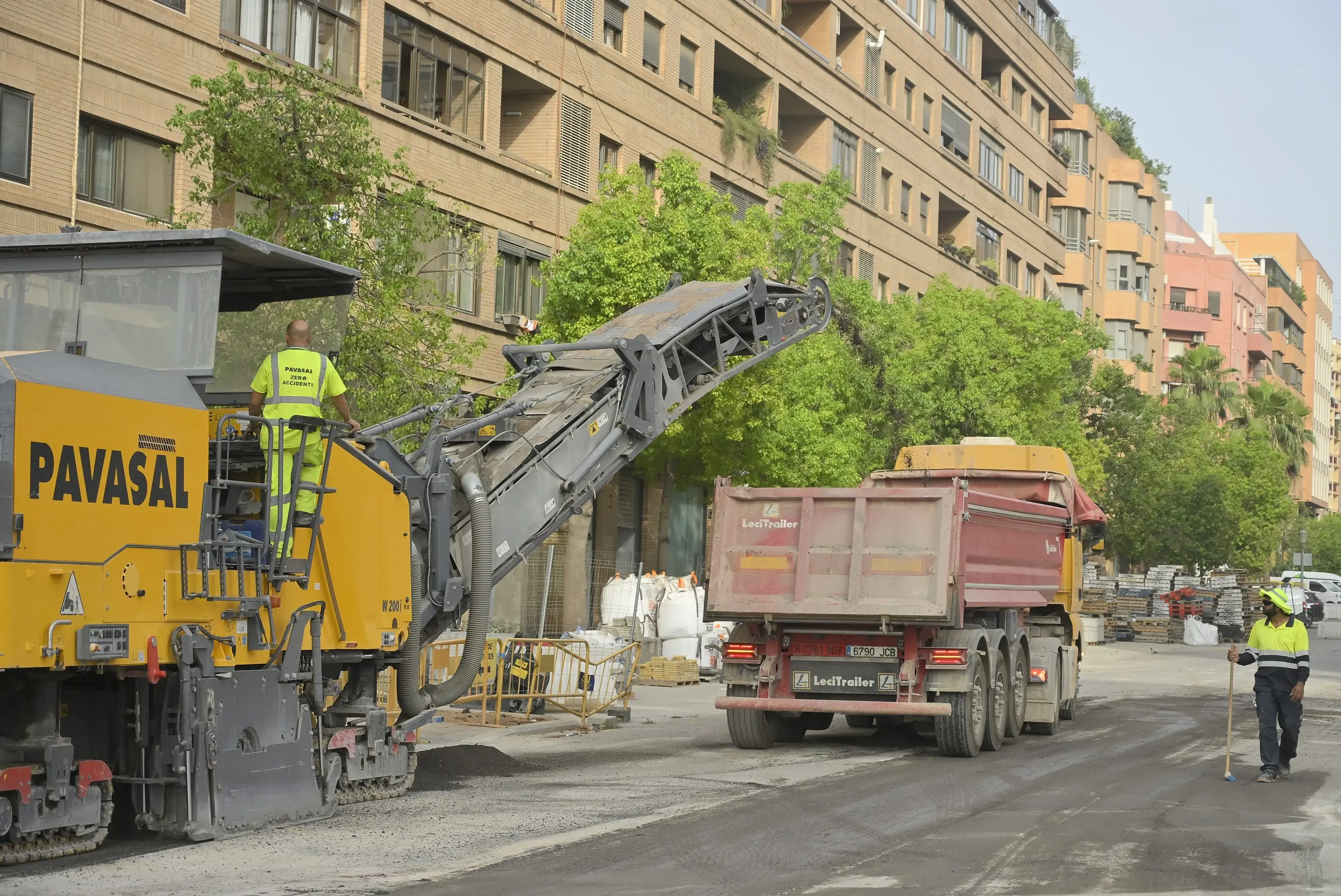 València garantiza el arbolado de Pérez Galdós y fija el 16 de diciembre como fecha de entrega