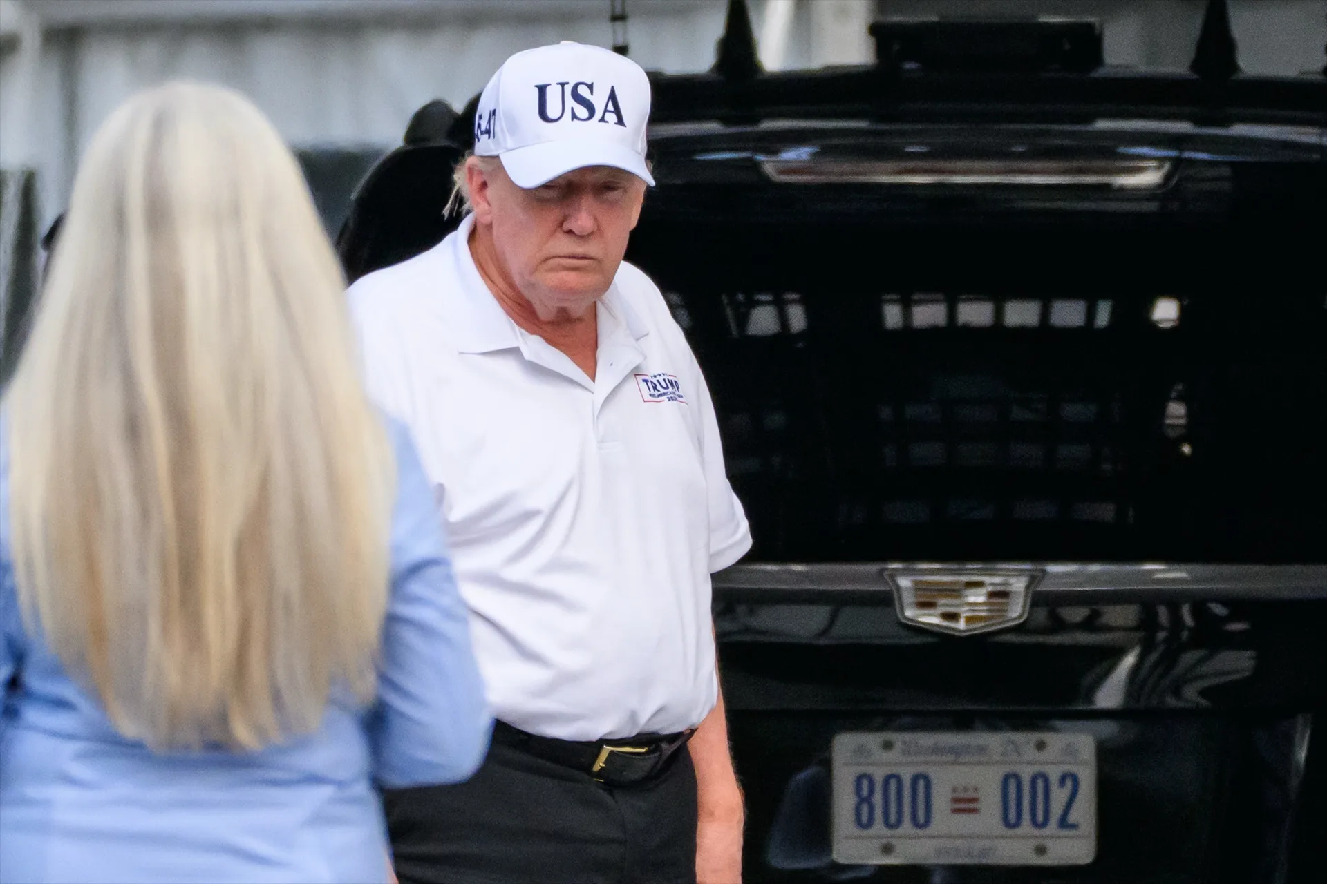 Detenido un hombre armado en el club de golf de Trump en Los Ángeles antes de su visita