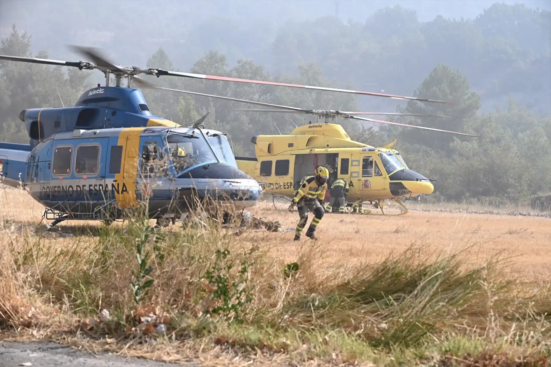 Los incendios forestales mantienen en alerta a varias zonas de España