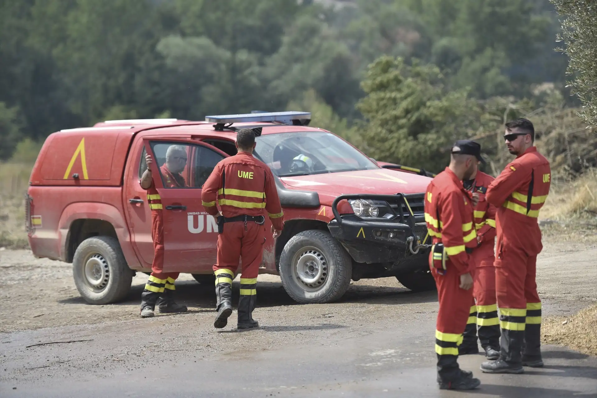 Muere un militar de la UME y otros dos resultan heridos mientras combatían el incendio de Riglos